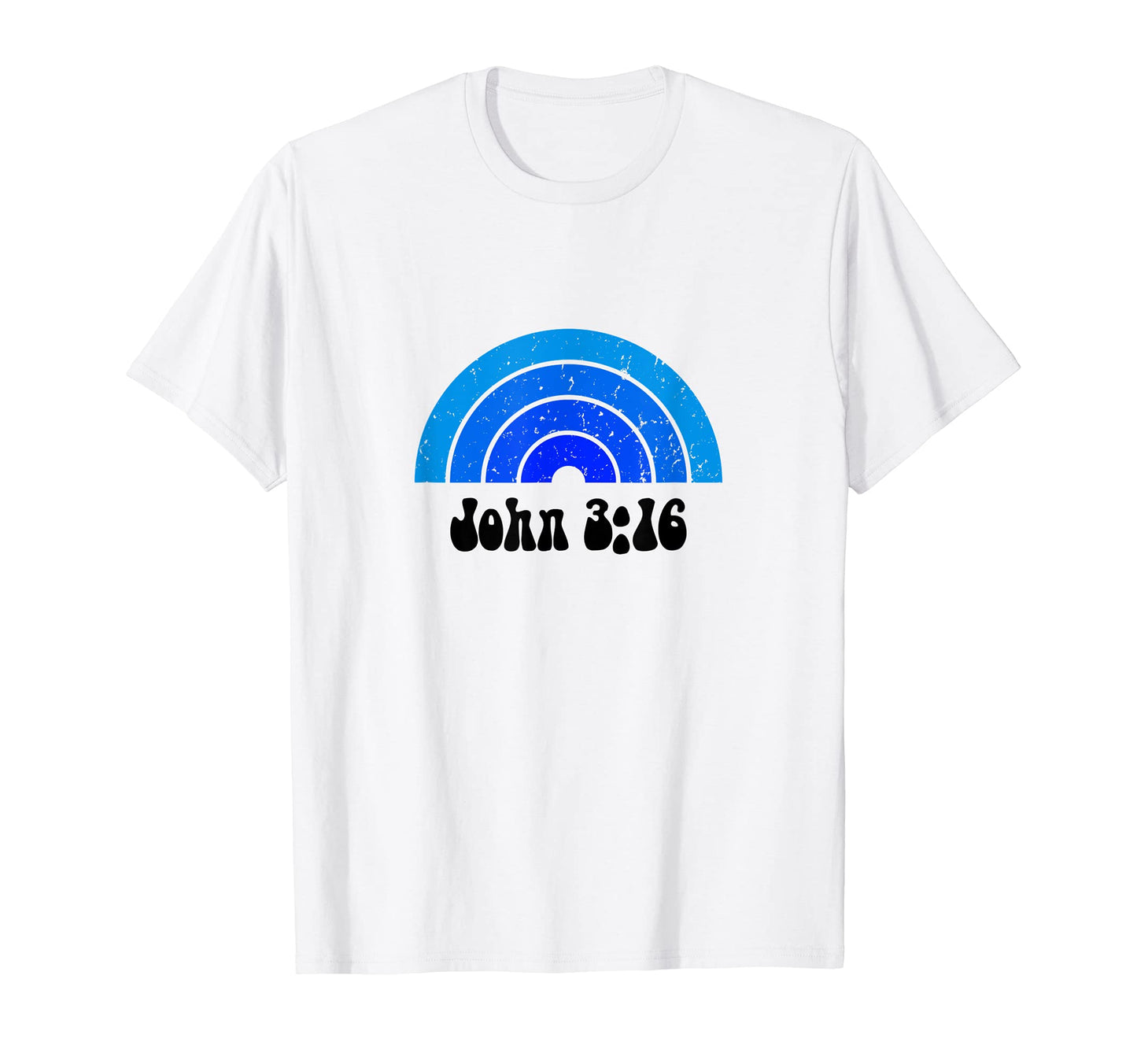 Christian Bible John Verse 60S Fun T-Shirt - Graphic Print Men Women - T-Shirt, Sweatshirt, Hoodie