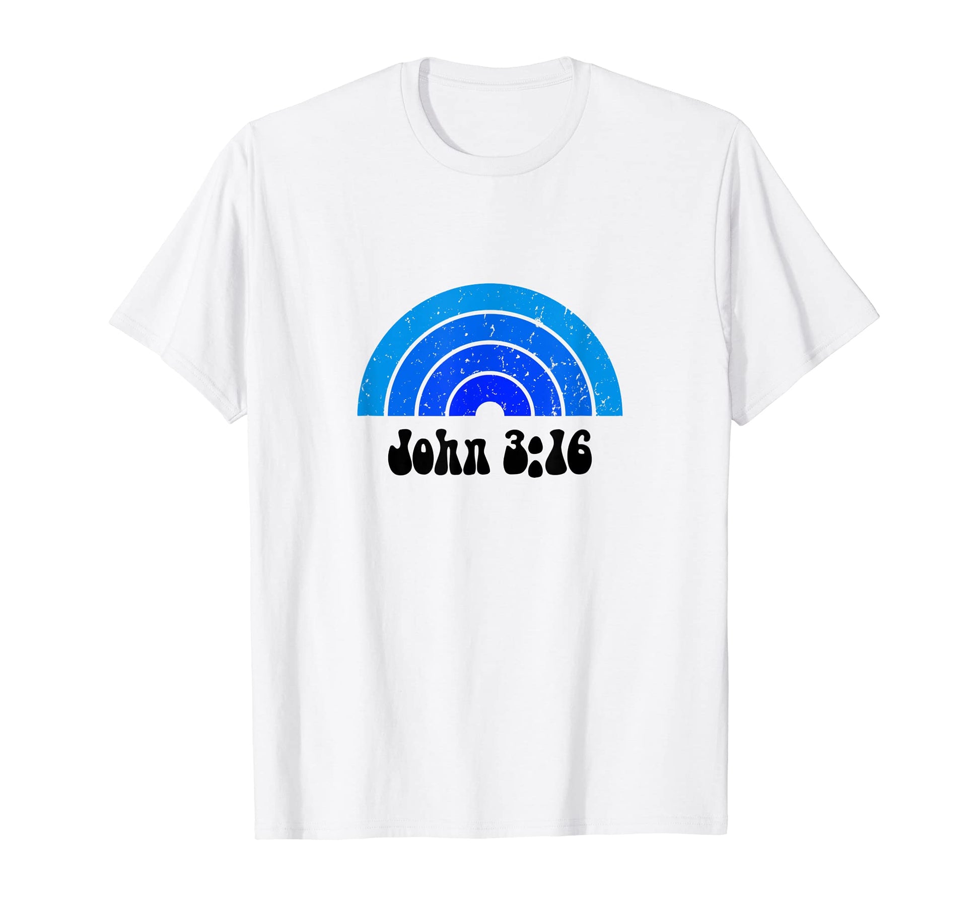 Christian Bible John Verse 60S Fun T-Shirt - Graphic Print Men Women - T-Shirt, Sweatshirt, Hoodie