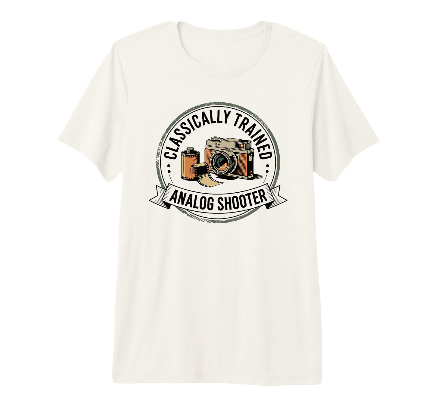 Classically Trained Analog Shooter T-Shirt - Novelty Apparel Men Women - T-Shirt, Sweatshirt, Hoodie