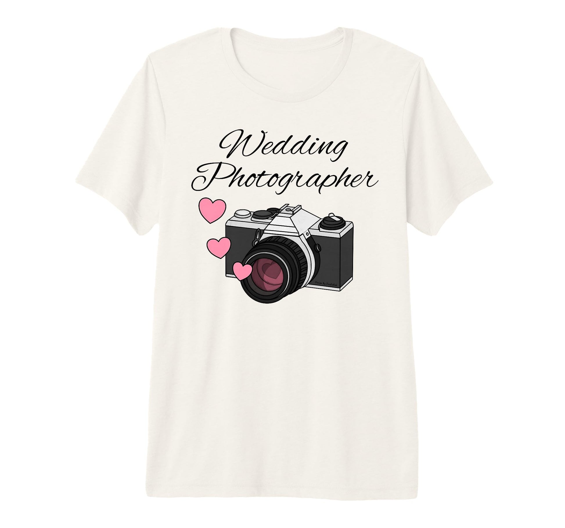 Wedding Photographer Camera T-Shirt - Minimalist Print Men Women - T-Shirt, Sweatshirt, Hoodie