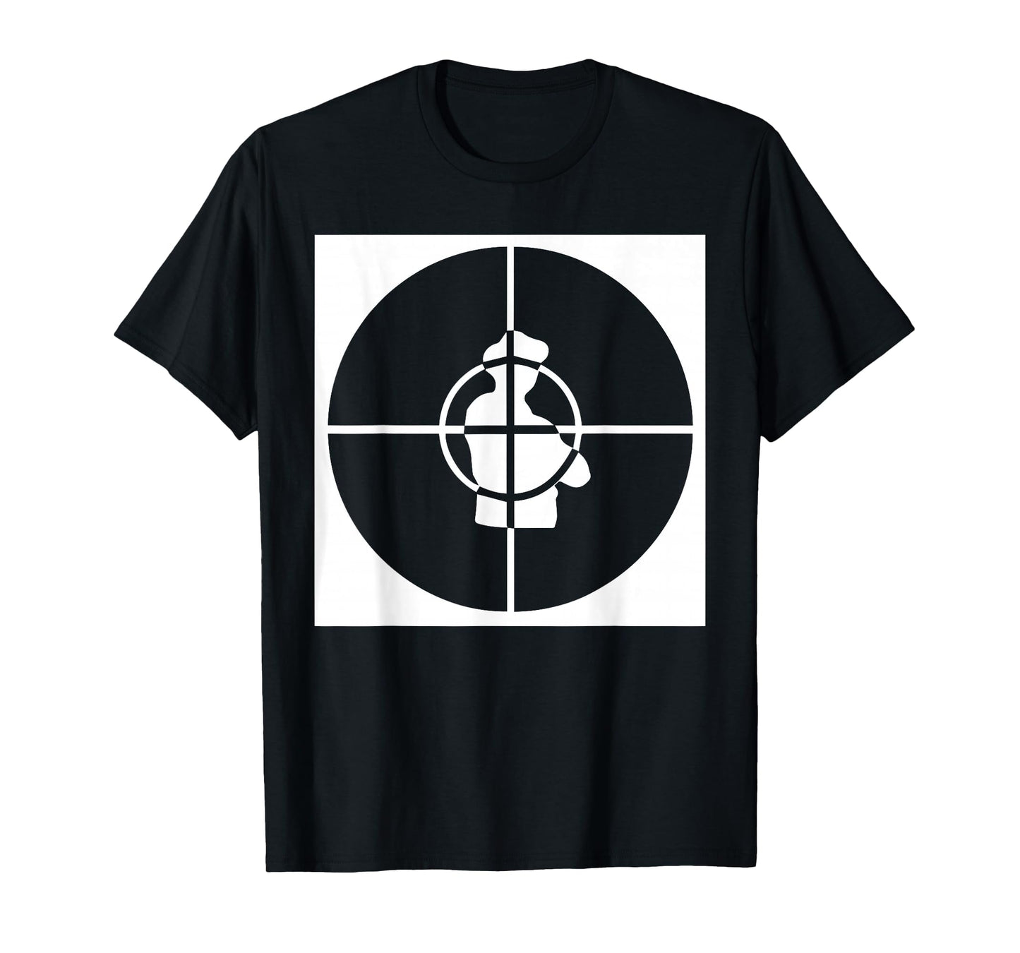 Public Enemy Big Target Logo T-Shirt - Graphic Print Men Women - T-Shirt, Sweatshirt, Hoodie