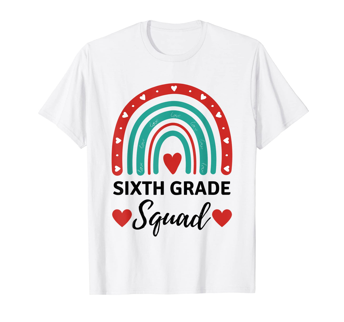 Sixth Grade Rocks Sixth Grade Squad T-Shirt - Trendy Graphic Men Women - T-Shirt, Sweatshirt, Hoodie
