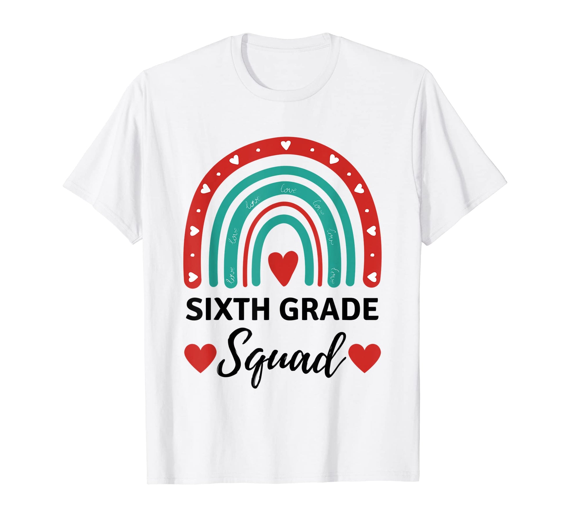 Sixth Grade Rocks Sixth Grade Squad T-Shirt - Trendy Graphic Men Women - T-Shirt, Sweatshirt, Hoodie