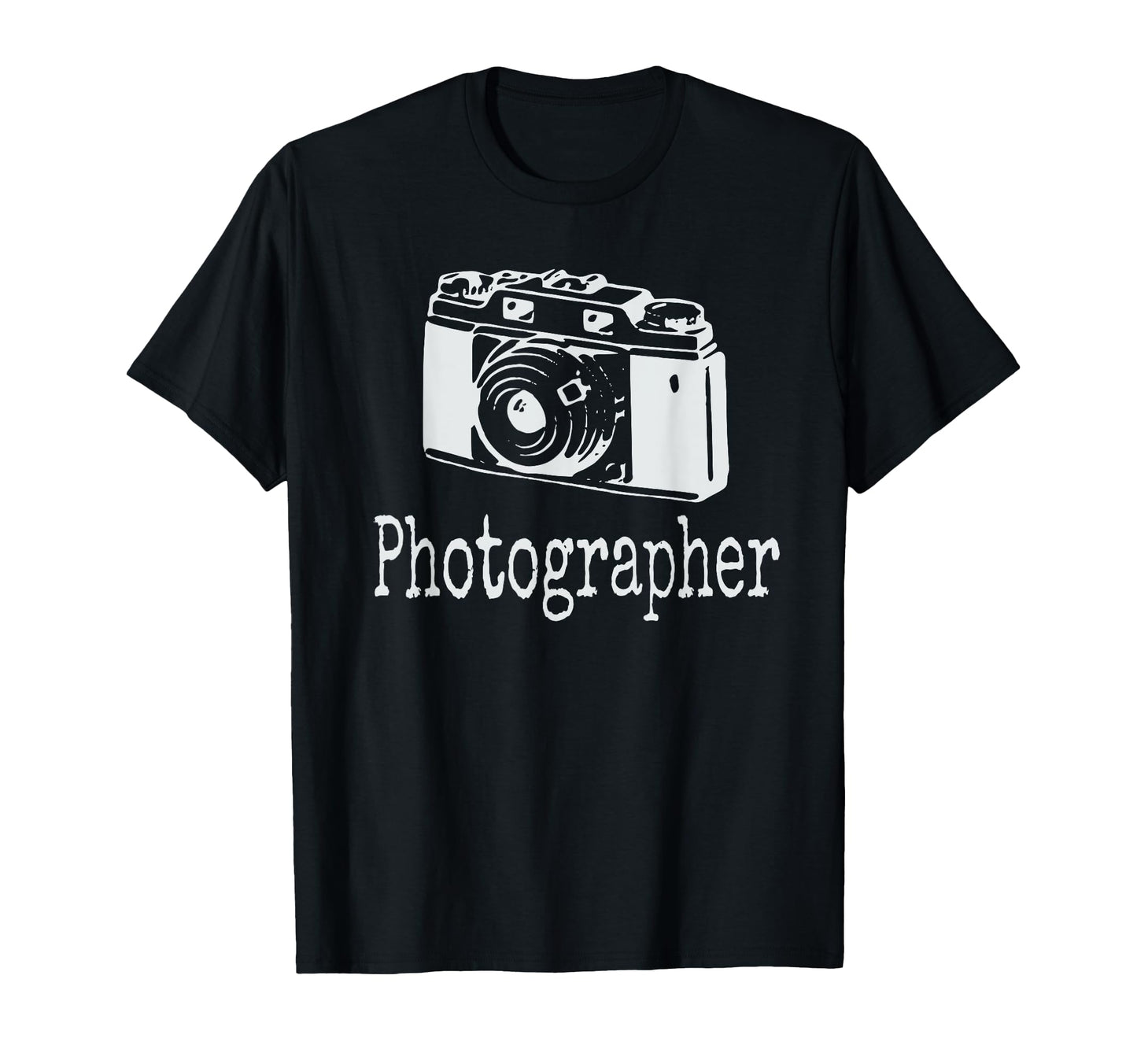 Photographer Camera T-Shirt - Trendy Graphic Unisex - T-Shirt, Sweatshirt, Hoodie