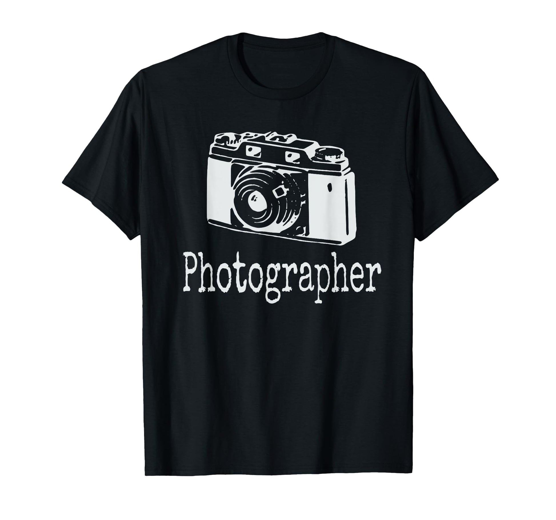 Photographer Camera T-Shirt - Trendy Graphic Unisex - T-Shirt, Sweatshirt, Hoodie