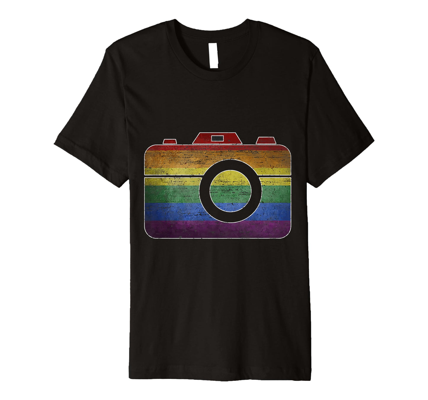 Colorful Camera Charm T-Shirt - Trendy Graphic Men Women - T-Shirt, Sweatshirt, Hoodie