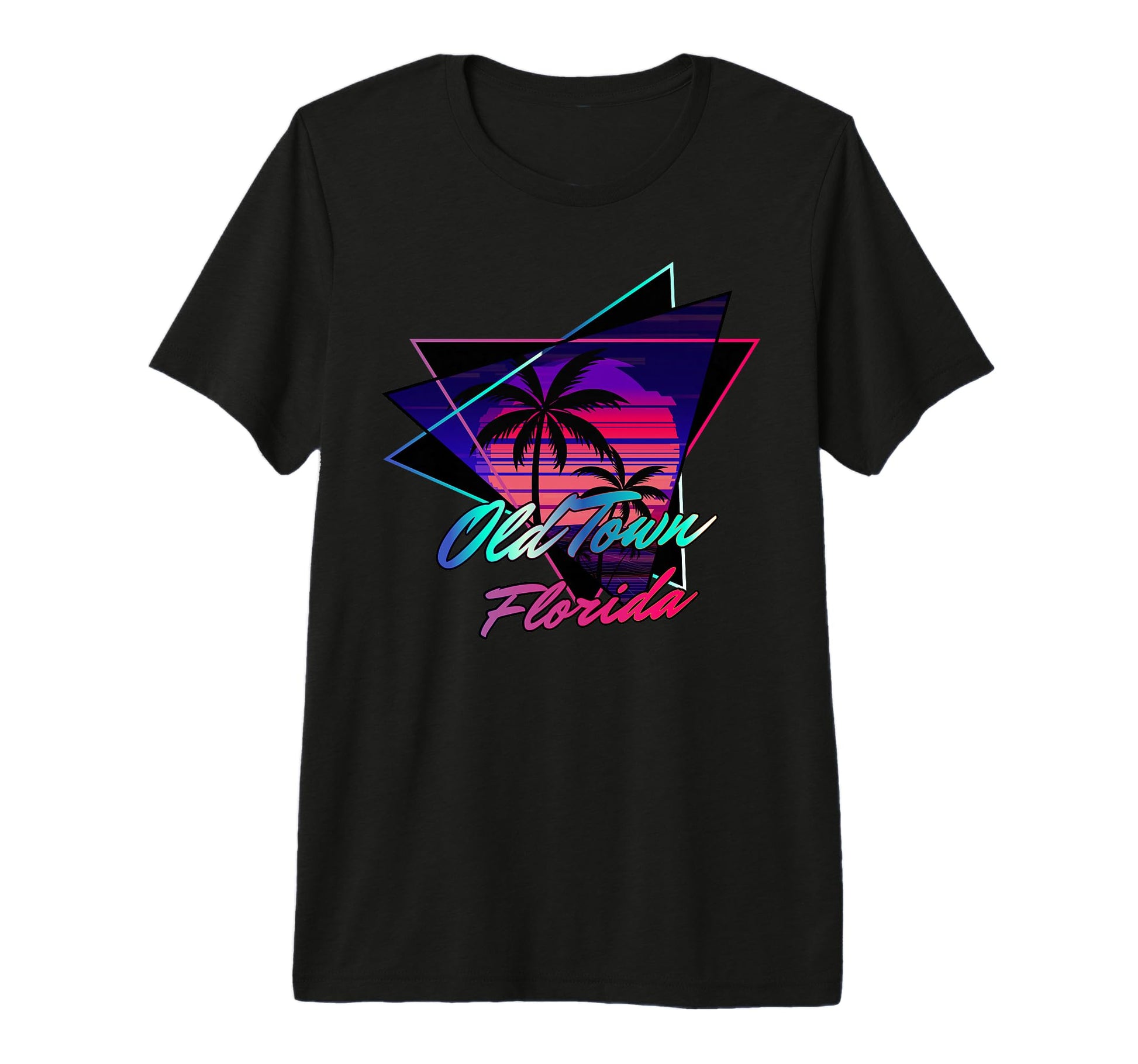 Old Town Florida Sunset T-Shirt - Casual Everyday Wear for Adults - T-Shirt, Sweatshirt, Hoodie