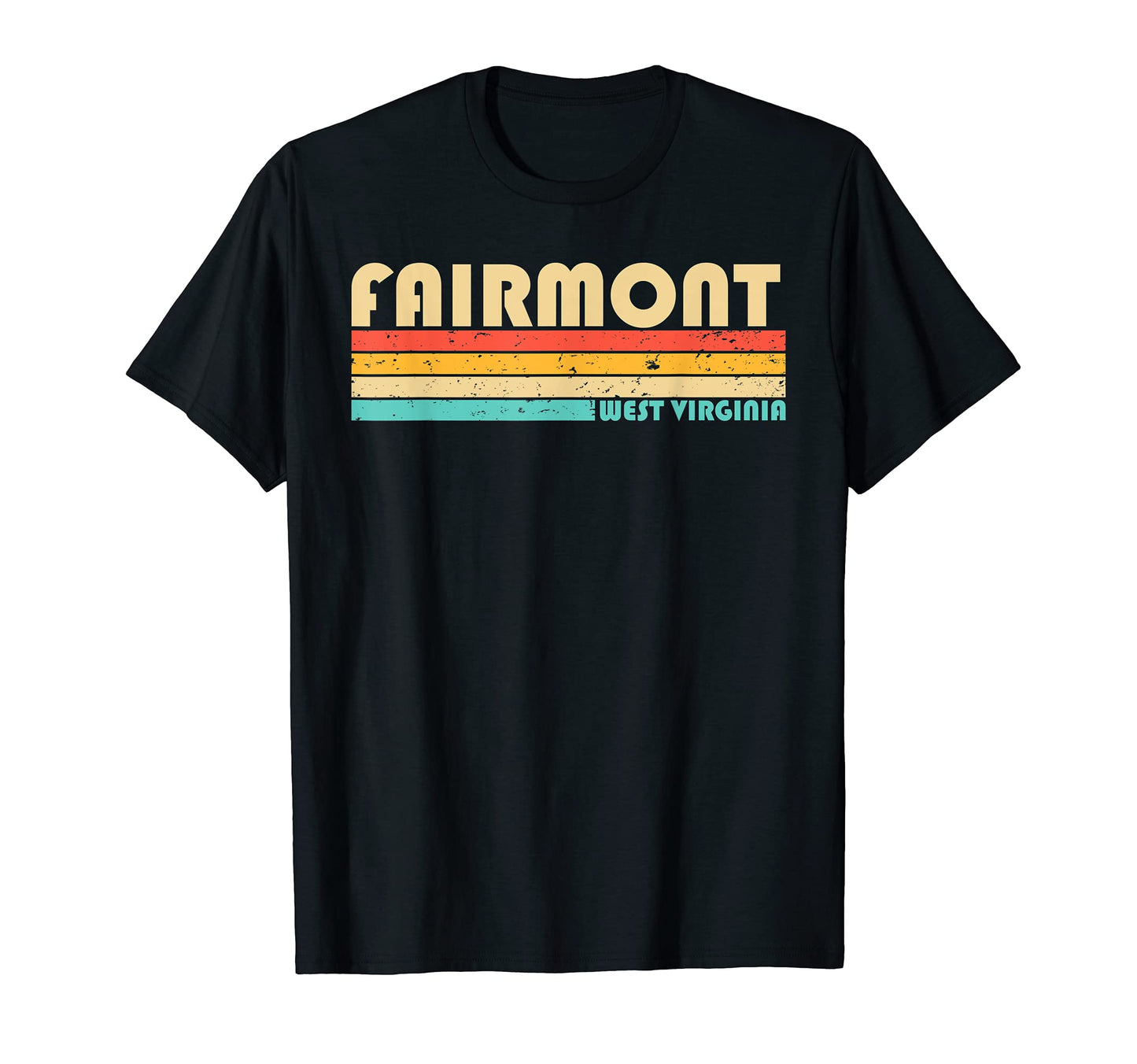 Fairmont Wv West Virginia Funny City T-Shirt - Minimalist Print Men Women - T-Shirt, Sweatshirt, Hoodie