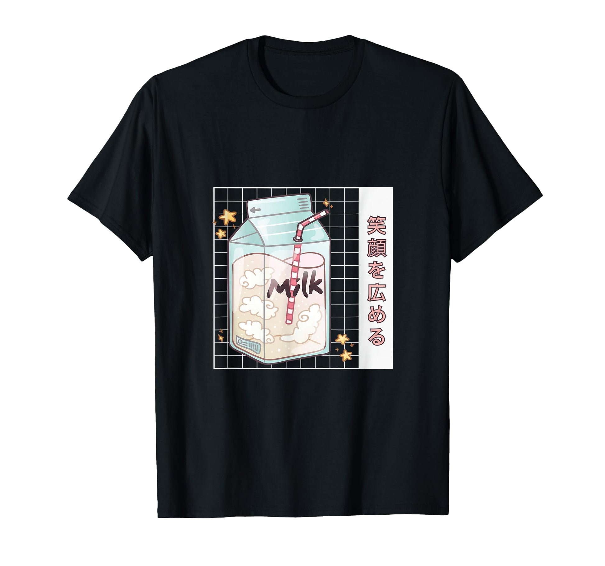 Japanese Milk Carton Soft Drink T-Shirt - Casual Everyday Wear for Adults - T-Shirt, Sweatshirt, Hoodie