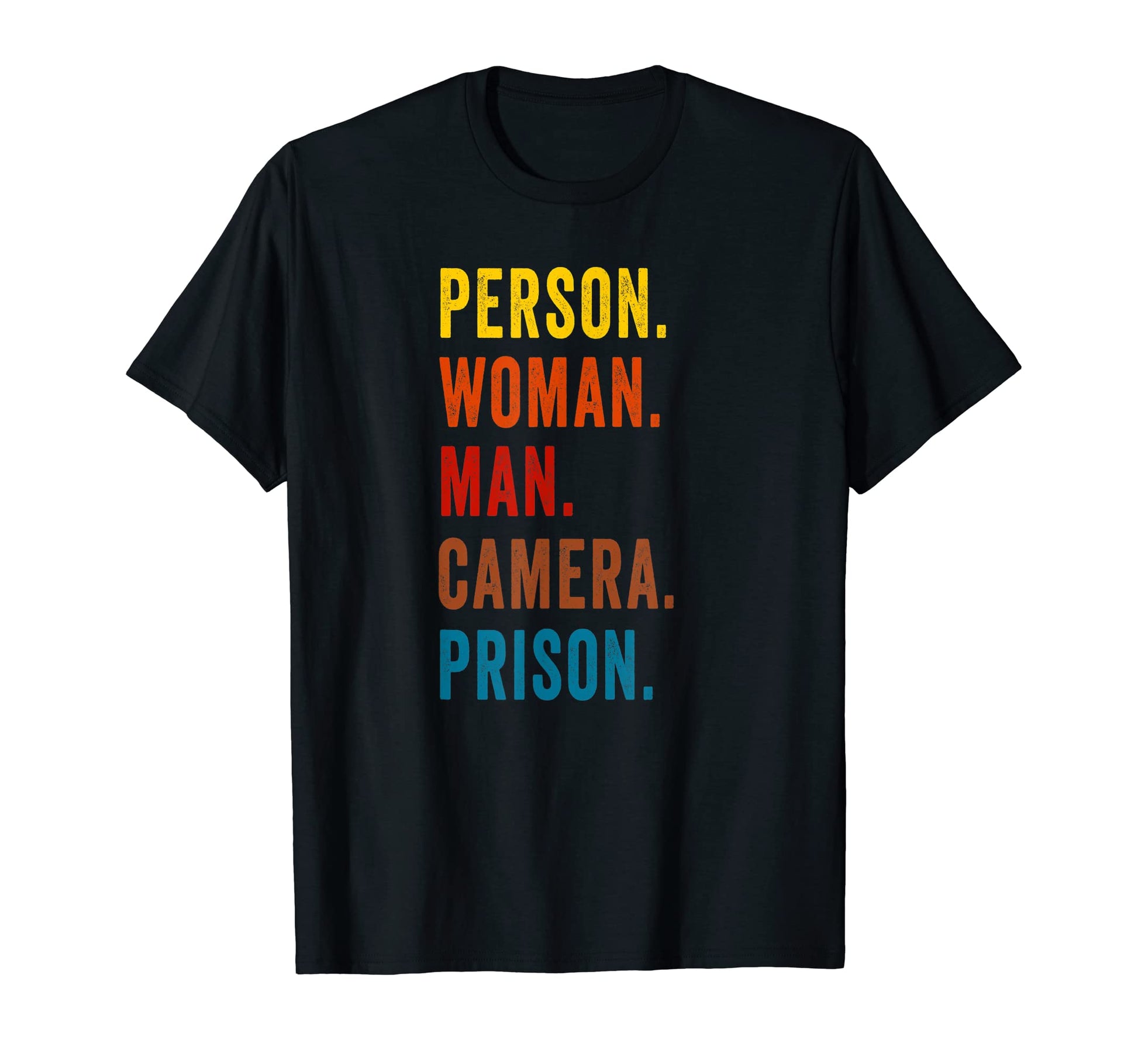 Person Camera Prison T-Shirt - Custom Art Print Unisex - T-Shirt, Sweatshirt, Hoodie