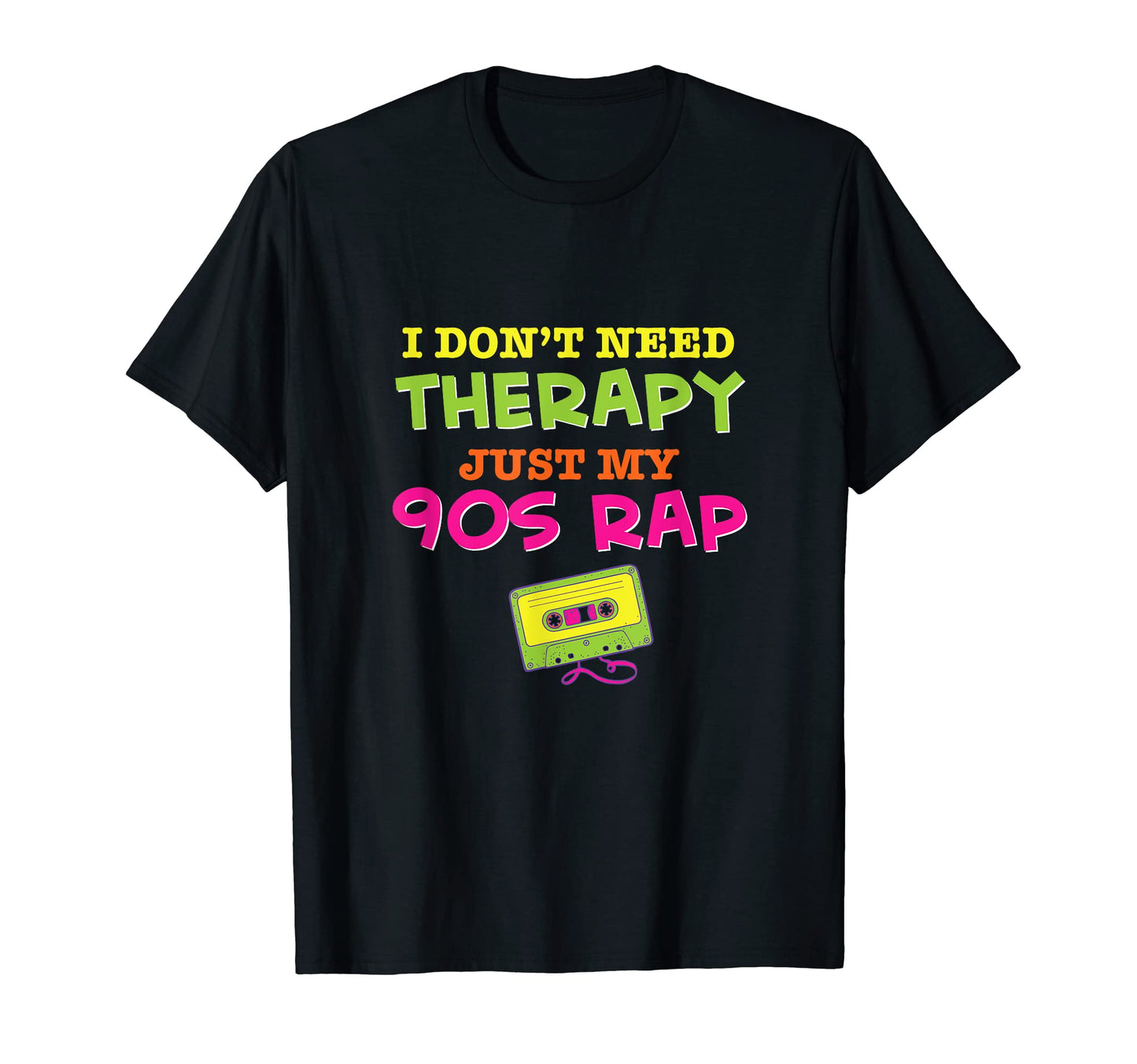 90S Hip Hop Rap Throwback Cassette Fan T-Shirt - Unique Graphic Men Women - T-Shirt, Sweatshirt, Hoodie