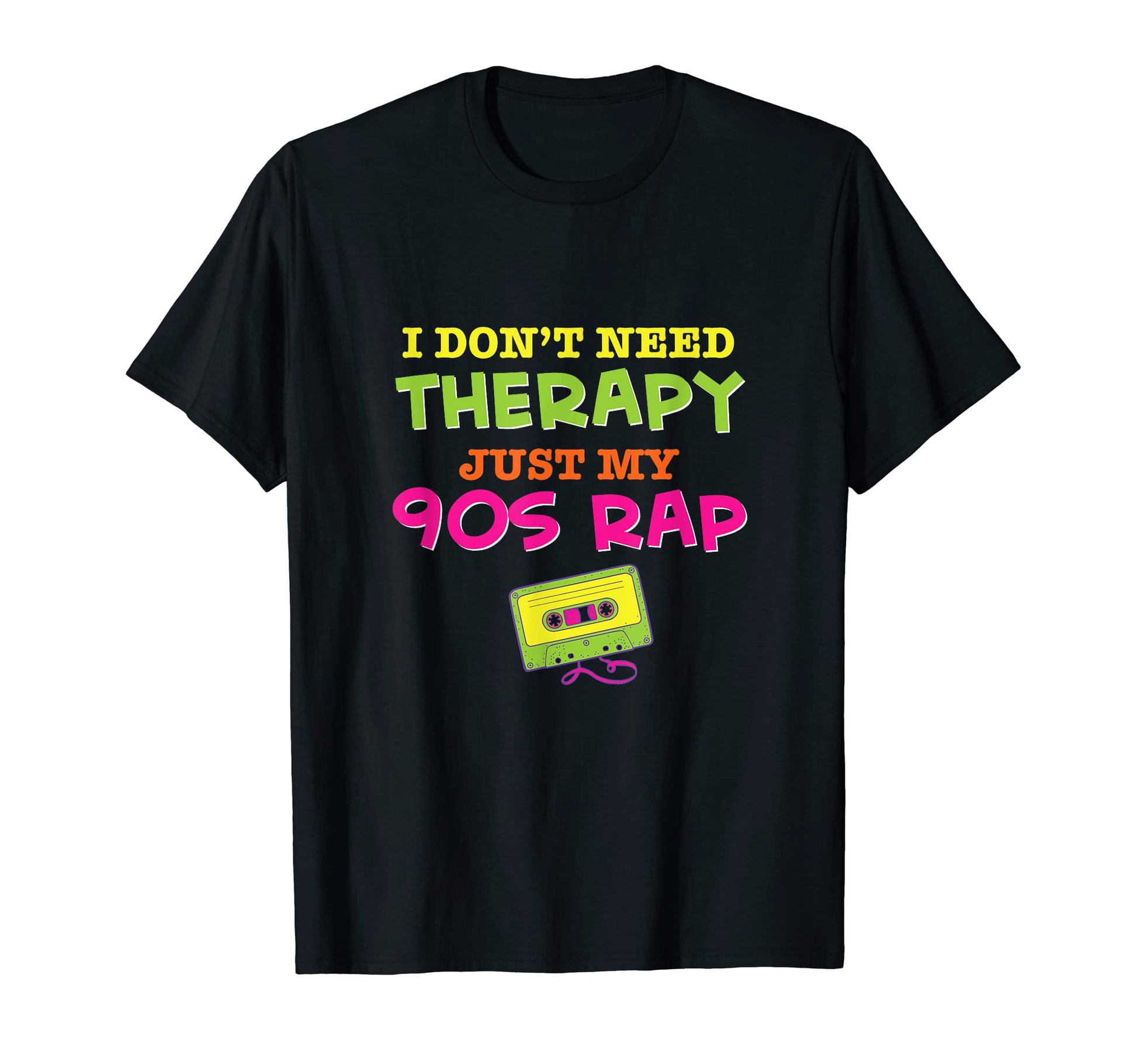 90S Hip Hop Rap Throwback Cassette Fan T-Shirt - Unique Graphic Men Women - T-Shirt, Sweatshirt, Hoodie
