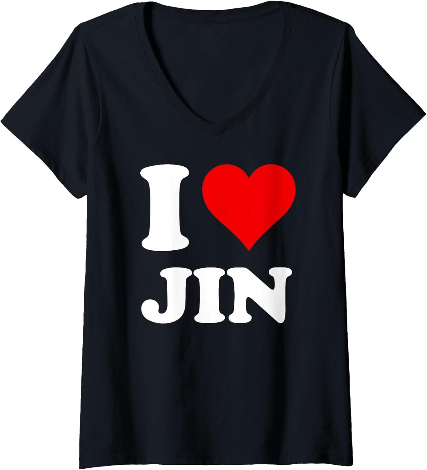 I Heart Jin - Adult & Kids T-Shirts, Sweatshirts & Hoodies apparel design preview 1