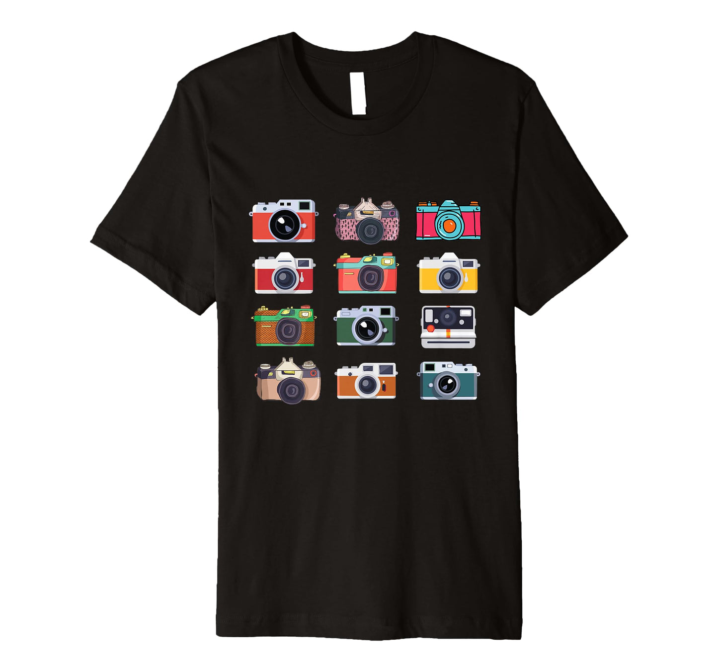 Camera Tourism Equipment Globe Trotters T-Shirt - Aesthetic Graphic Unisex - T-Shirt, Sweatshirt, Hoodie
