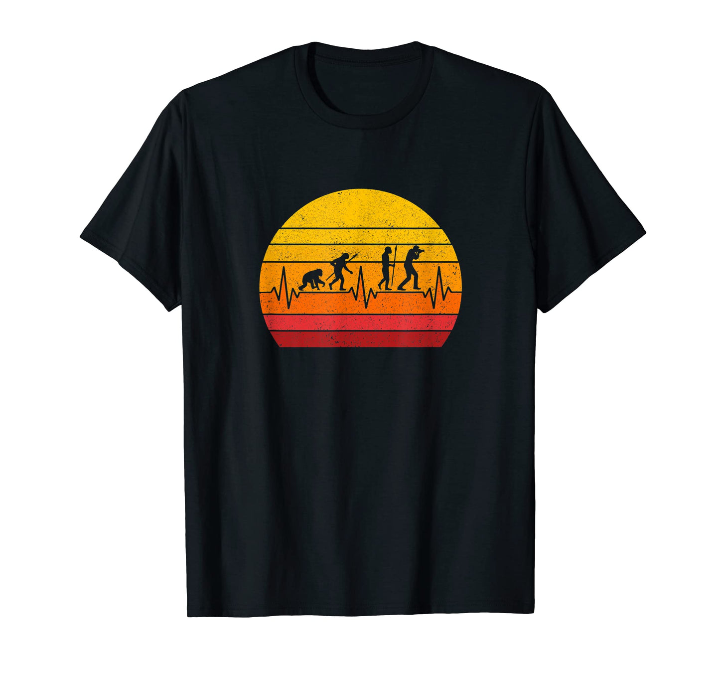 Photographer Evolution Camera T-Shirt - Trendy Graphic Men Women - T-Shirt, Sweatshirt, Hoodie