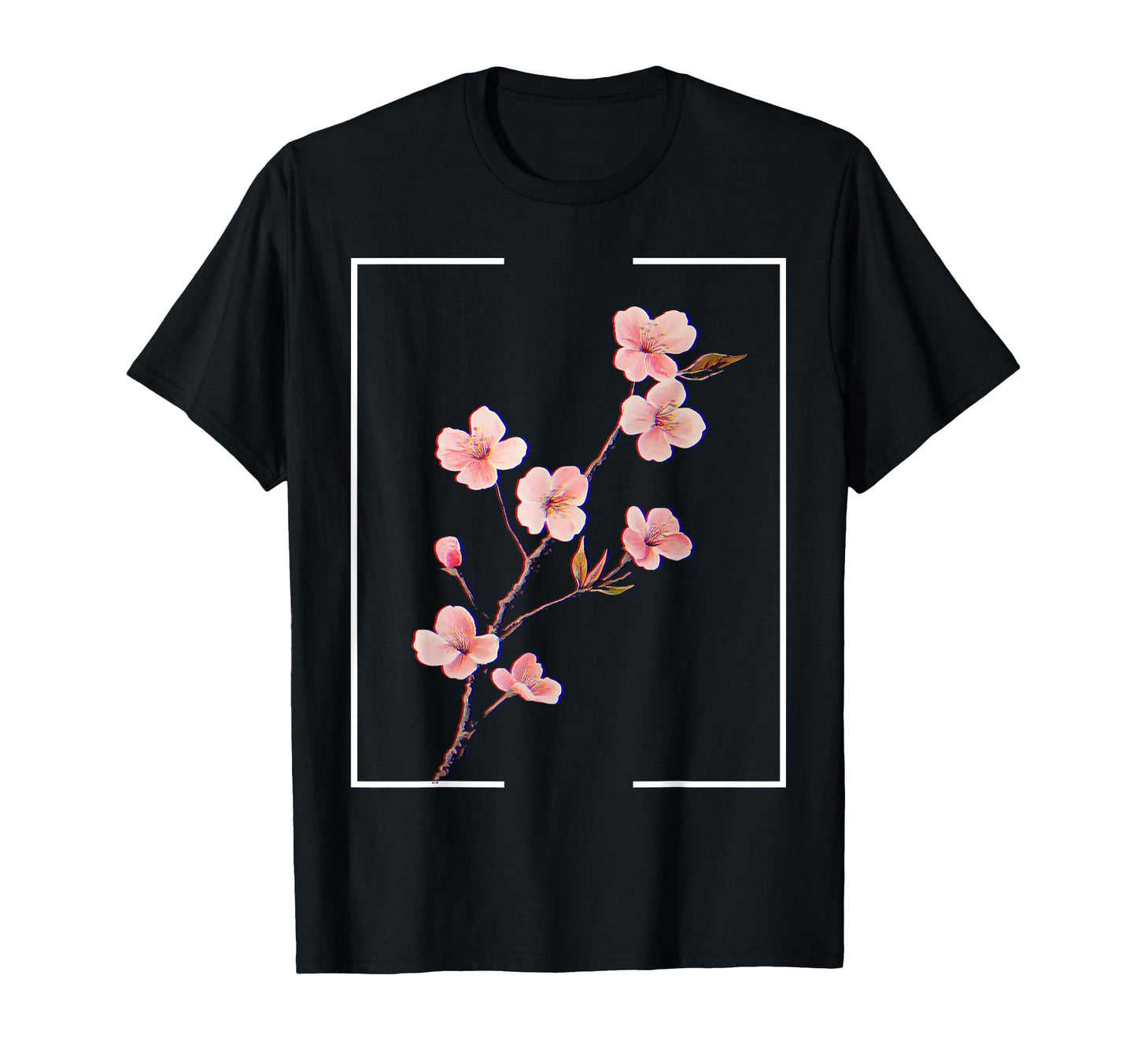 Cherry Blossom Japanese Aesthetic T-Shirt - Graphic Print Men Women - T-Shirt, Sweatshirt, Hoodie
