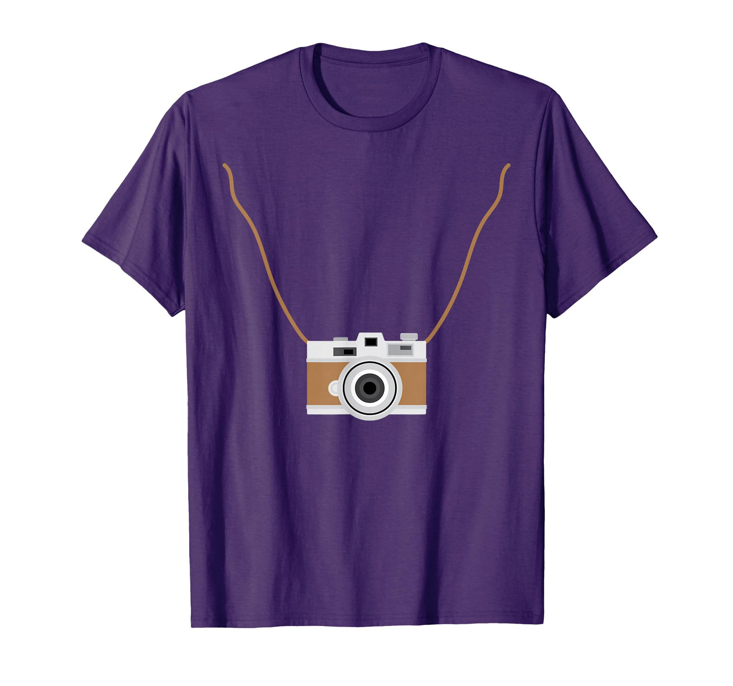 Photography Camera Necklace T-Shirt - Custom Art Print Men Women - T-Shirt, Sweatshirt, Hoodie