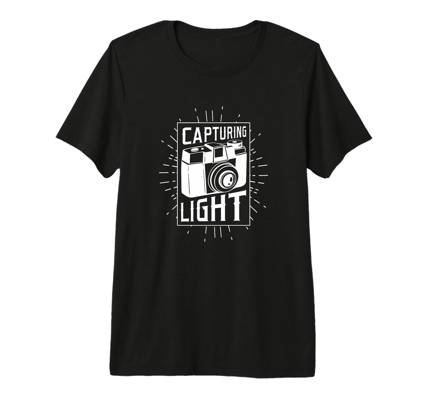 Dslr Photography Capturing Light T-Shirt - Minimalist Print Men Women - T-Shirt, Sweatshirt, Hoodie