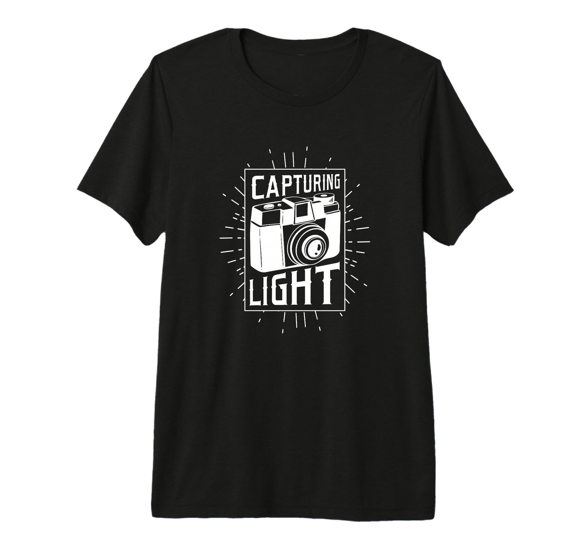 Dslr Photography Capturing Light T-Shirt - Minimalist Print Men Women - T-Shirt, Sweatshirt, Hoodie