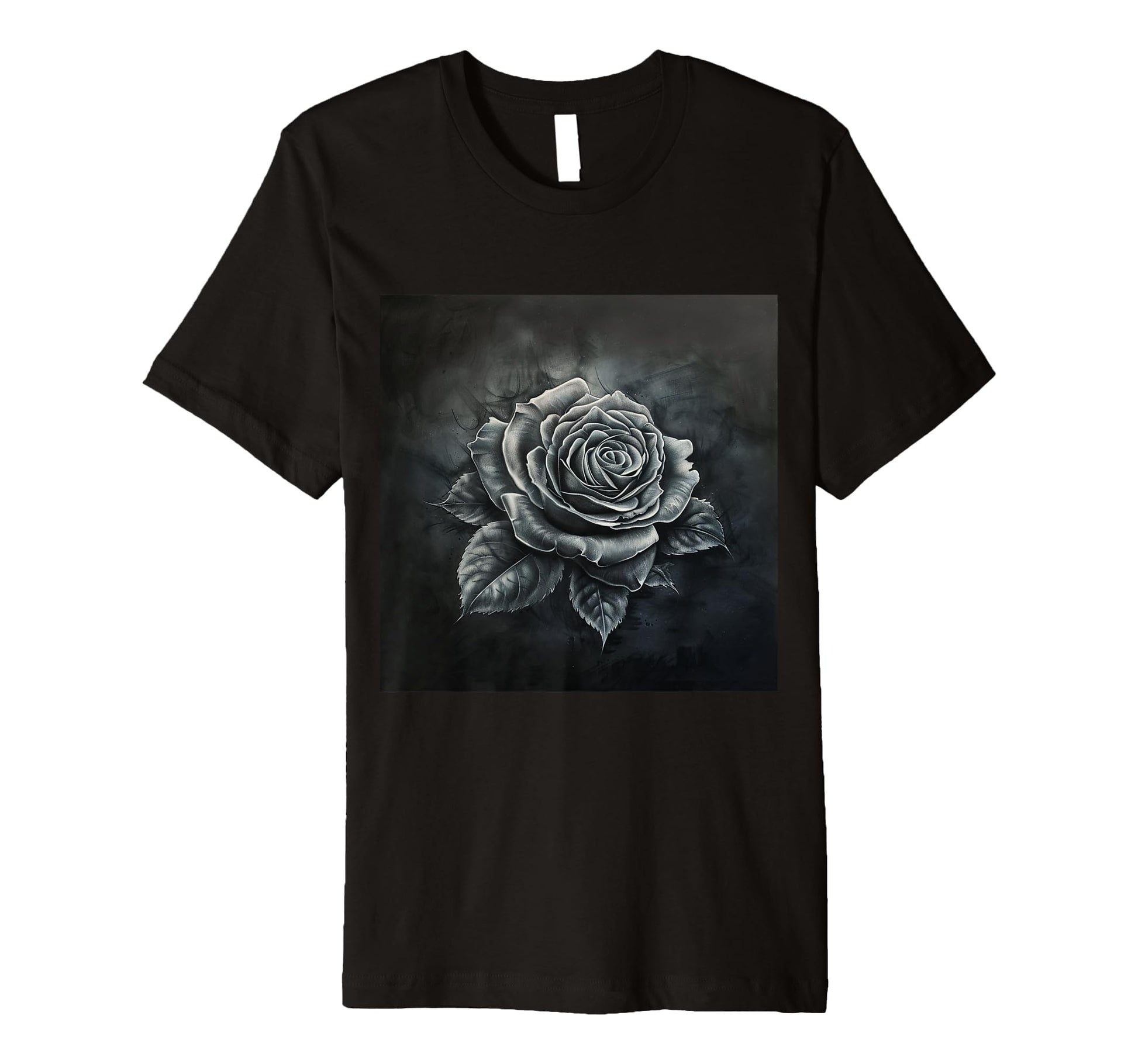 Floral Pattern Gift Flower Tattoo White Rose T-Shirt - Graphic Print Unisex - T-Shirt, Sweatshirt, Hoodie