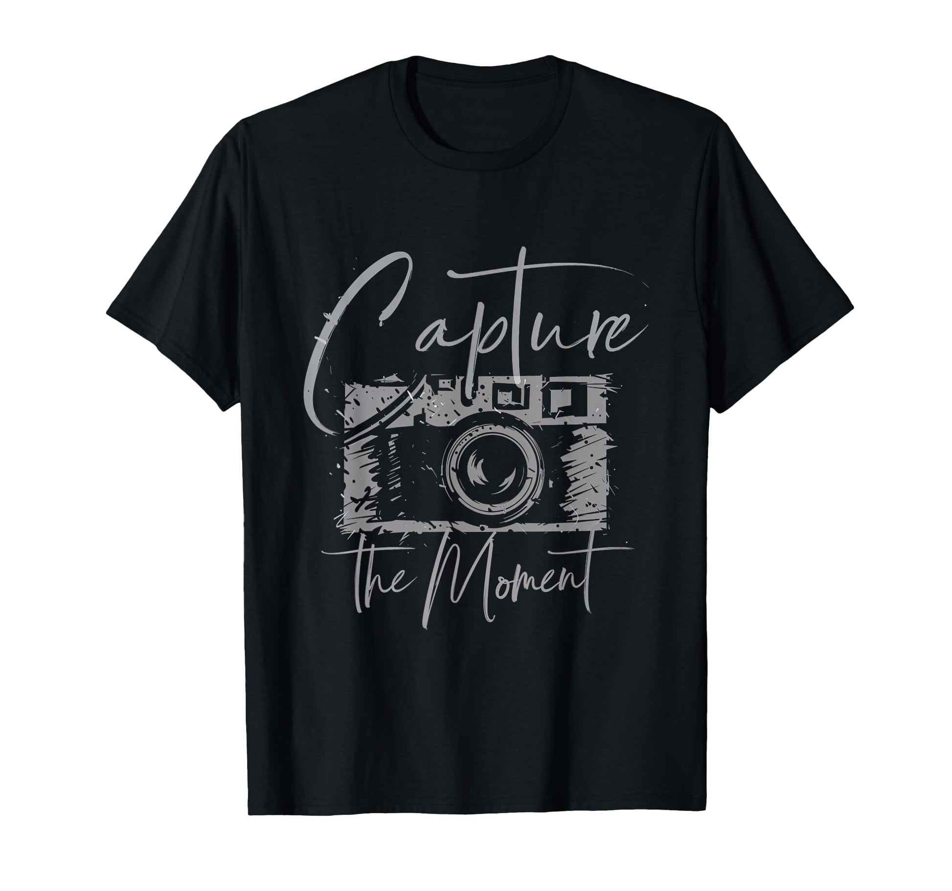 Capture Moment Photography Camera Snap T-Shirt - Unique Graphic Unisex - T-Shirt, Sweatshirt, Hoodie