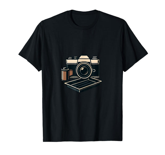 35Mm Camera Film Analog Photography T-Shirt - Graphic Print Men Women - T-Shirt, Sweatshirt, Hoodie