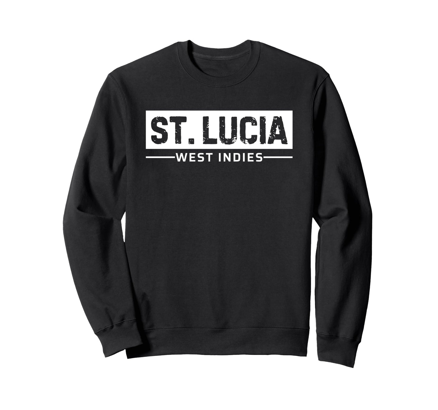 St Lucia West Indies Souvenirs Sweatshirt - Aesthetic Graphic for Adults - T-Shirt, Sweatshirt, Hoodie