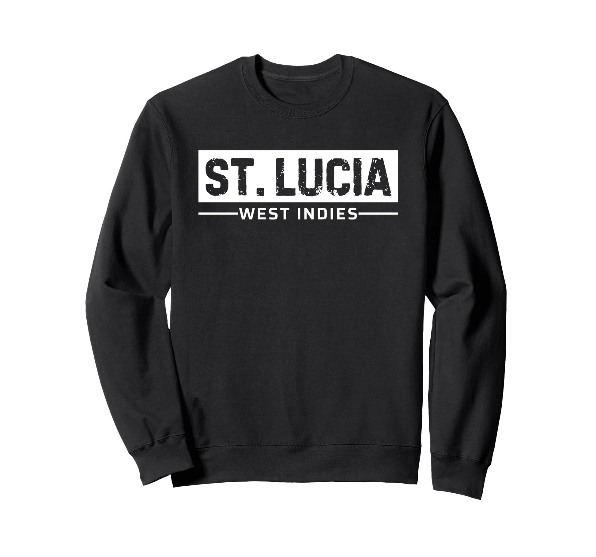 St Lucia West Indies Souvenirs Sweatshirt - Aesthetic Graphic for Adults - T-Shirt, Sweatshirt, Hoodie