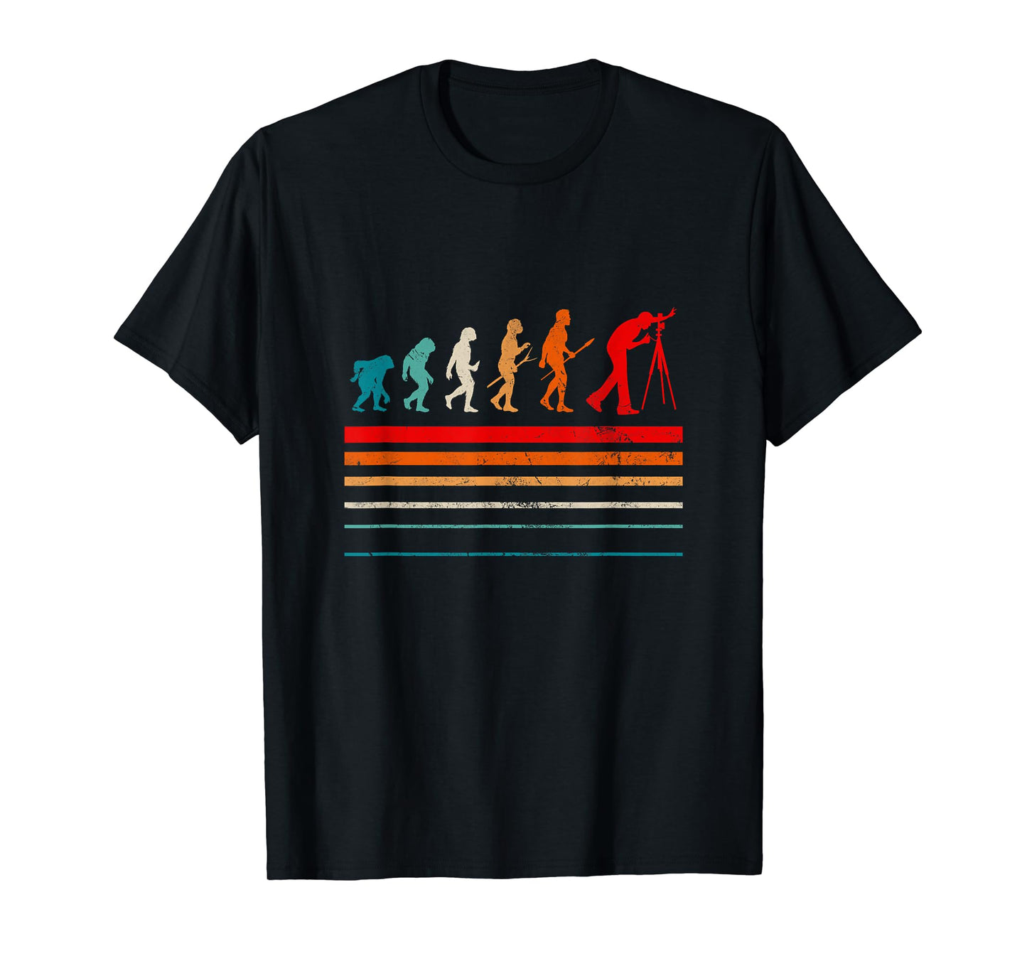 Photography Photographer Evolution T-Shirt - Custom Art Print Men Women - T-Shirt, Sweatshirt, Hoodie