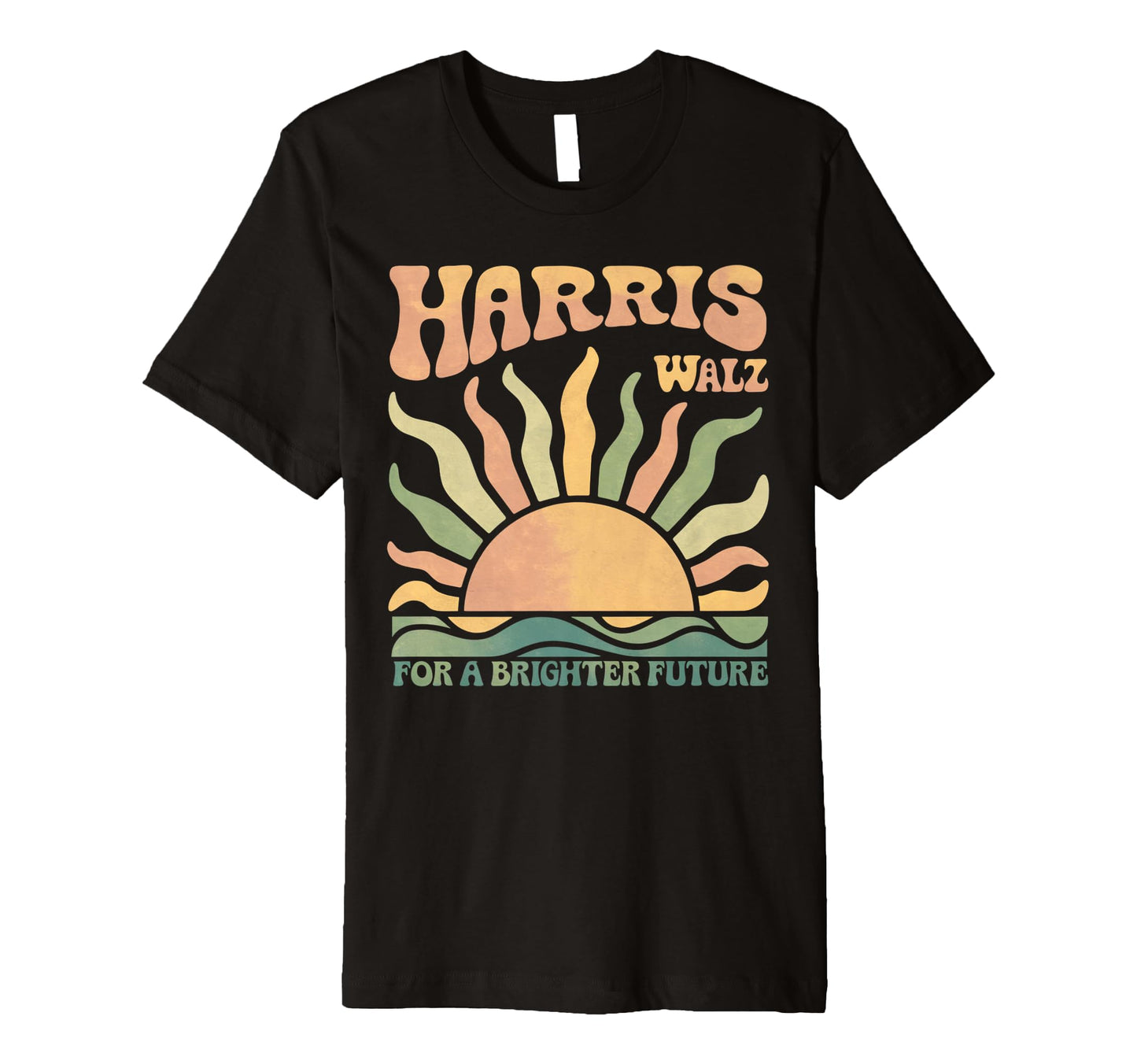 Boho Harris Walz Brighter Future T-Shirt - Streetwear Style Men Women - T-Shirt, Sweatshirt, Hoodie