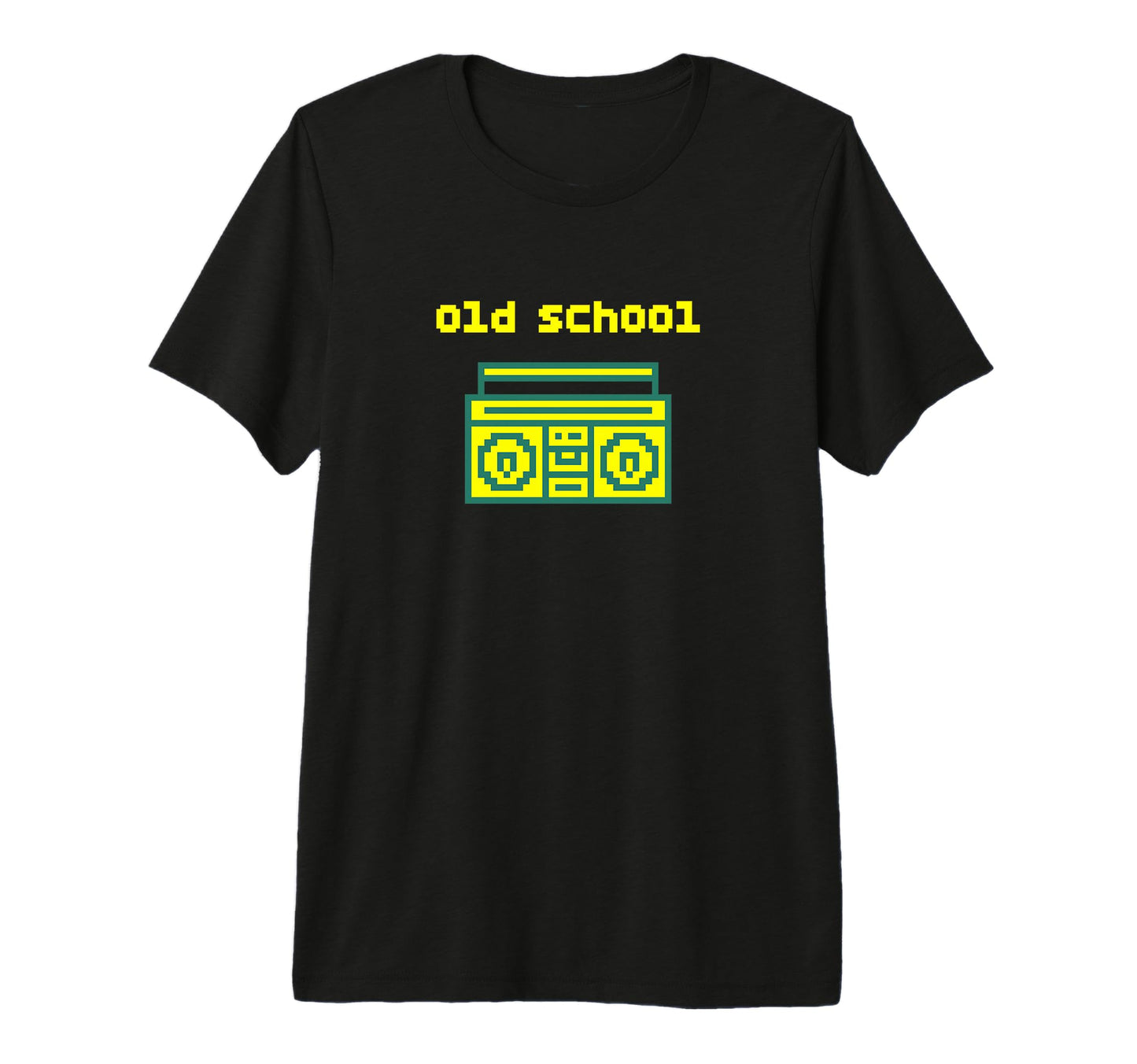 Video Game Boombox Old School Tri Blend T-Shirt - Trendy Graphic Men Women - T-Shirt, Sweatshirt, Hoodie