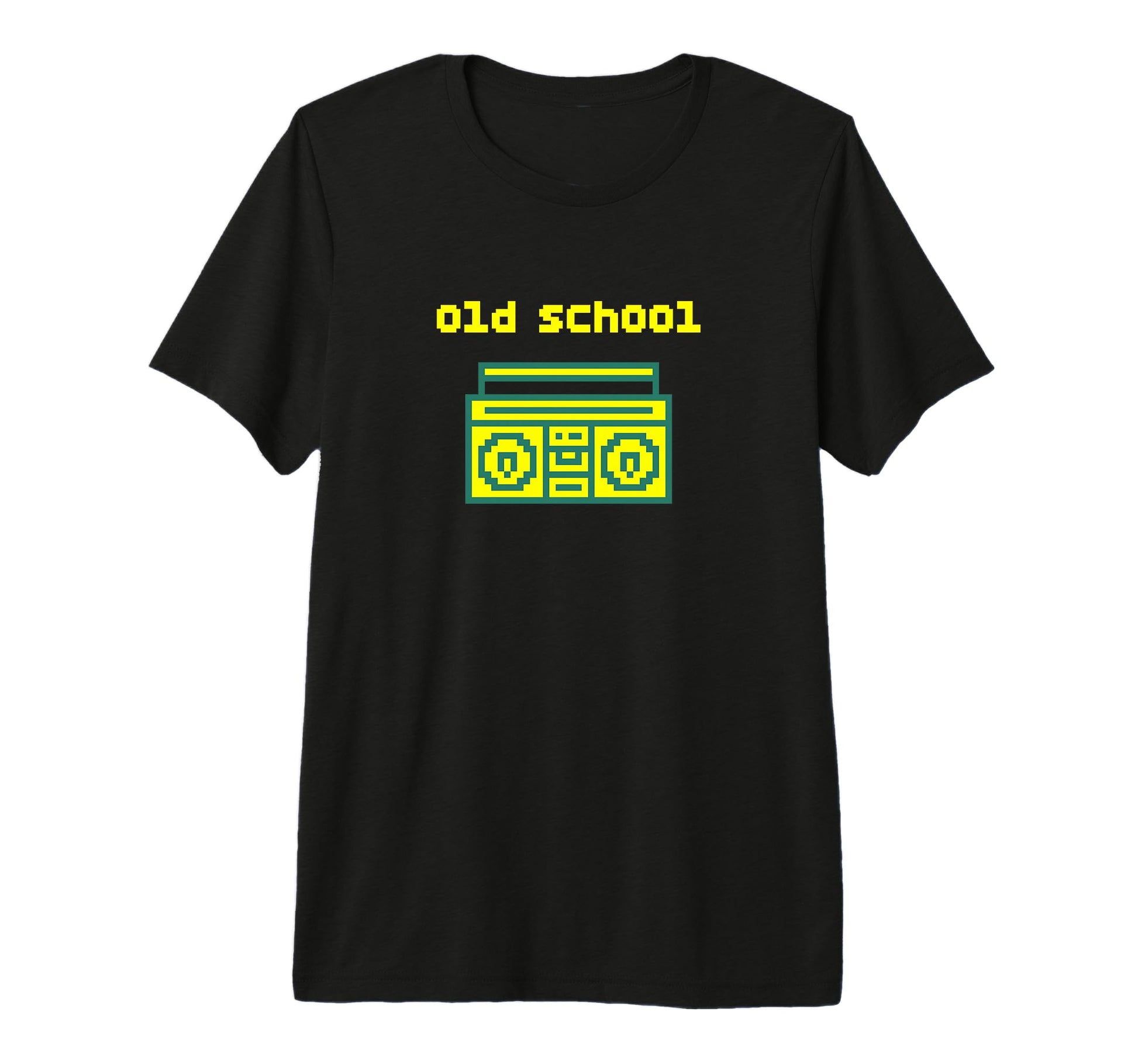 Video Game Boombox Old School Tri Blend T-Shirt - Trendy Graphic Men Women - T-Shirt, Sweatshirt, Hoodie