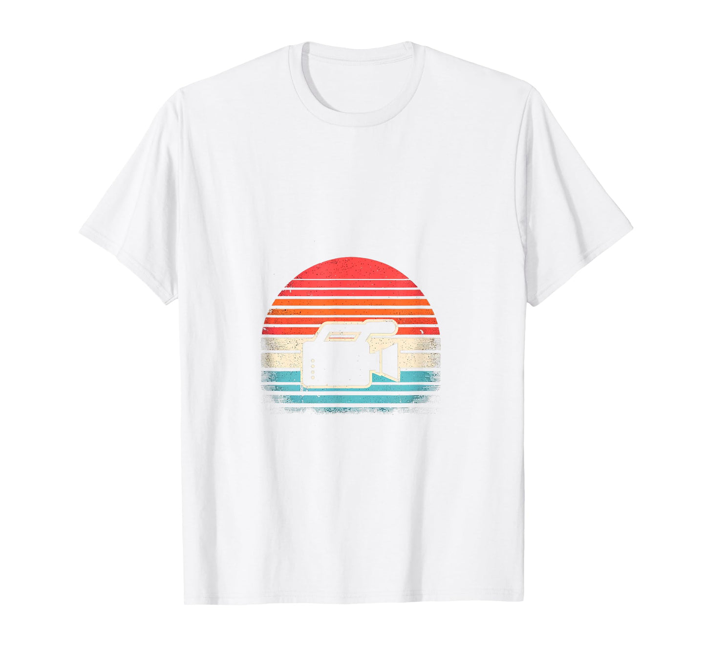 Sunset Video Camera Hoodie - Aesthetic Graphic Unisex - T-Shirt, Sweatshirt, Hoodie