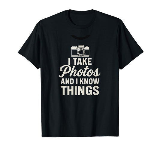 Birdwatching Photography Camera Icon I T-Shirt - Fun Novelty Design Unisex - T-Shirt, Sweatshirt, Hoodie