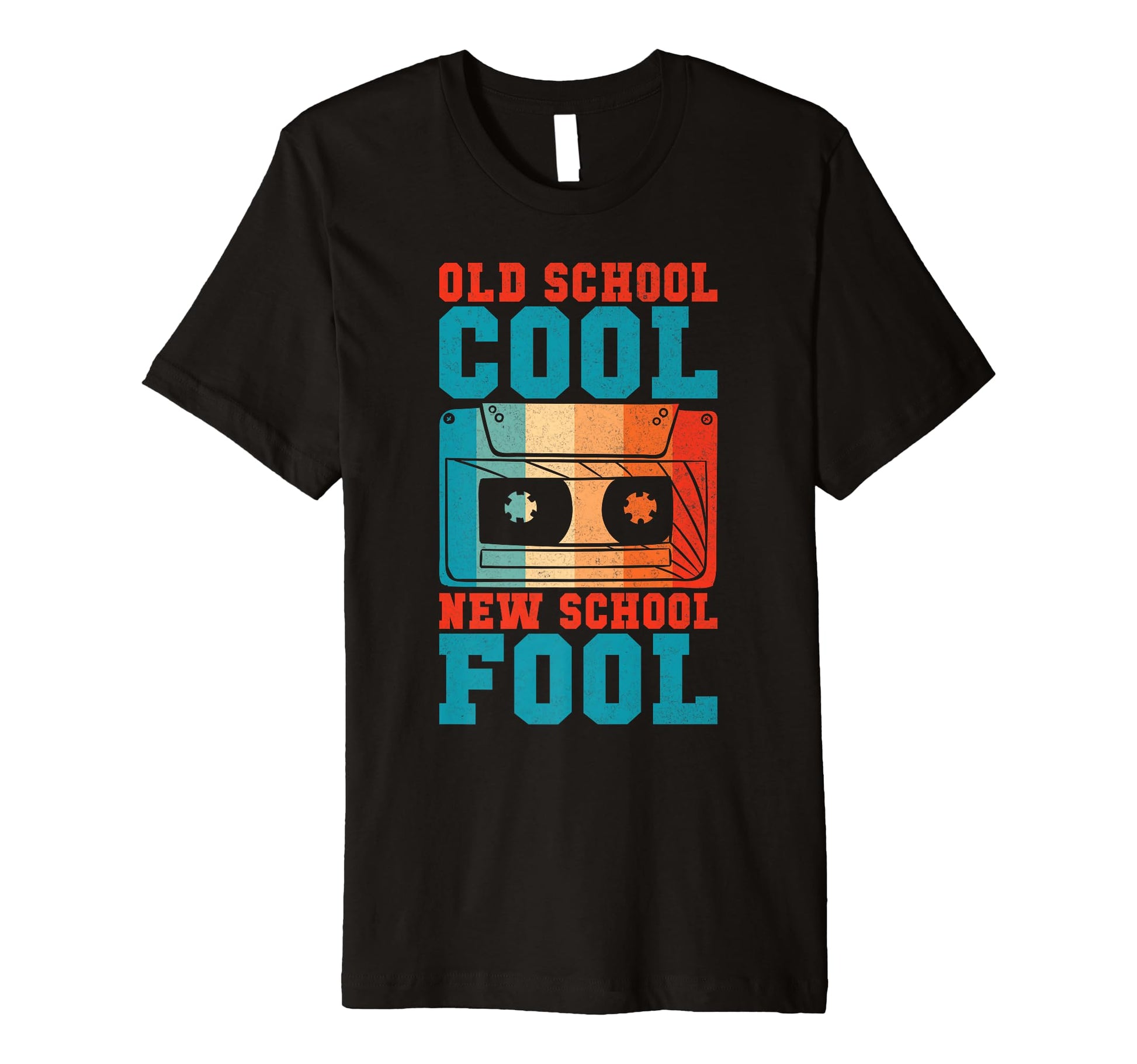 Old School New School Fool 90S Hip Hop T-Shirt - Unique Graphic Men Women - T-Shirt, Sweatshirt, Hoodie
