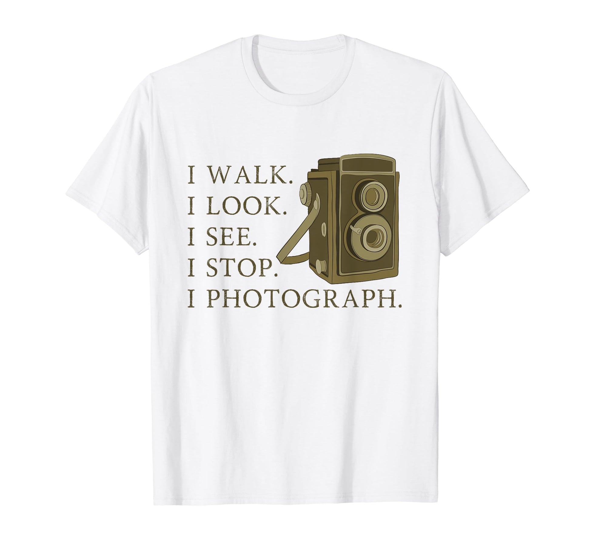 Photography Old Camera Photographer T-Shirt - Streetwear Style for Adults - T-Shirt, Sweatshirt, Hoodie