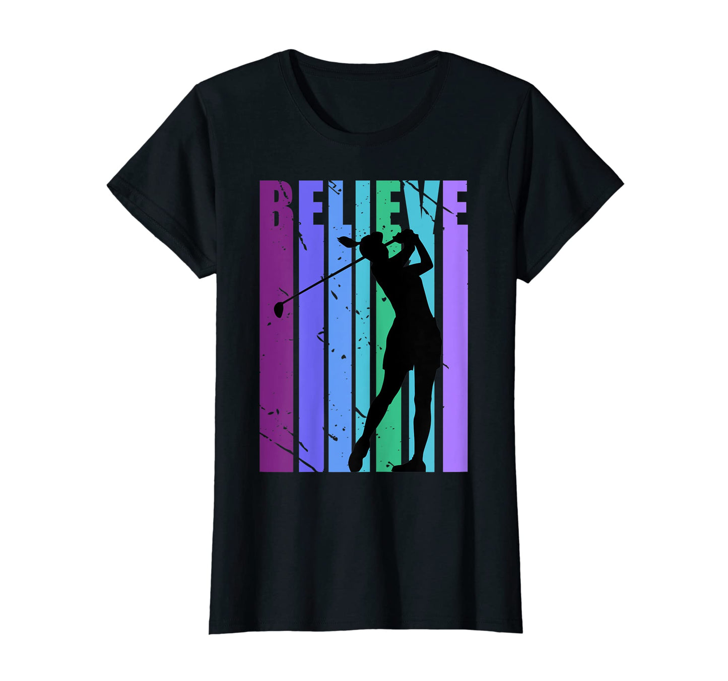 Golf Silhouette Golfing Golfer Coach T-Shirt - Graphic Print Men Women - T-Shirt, Sweatshirt, Hoodie