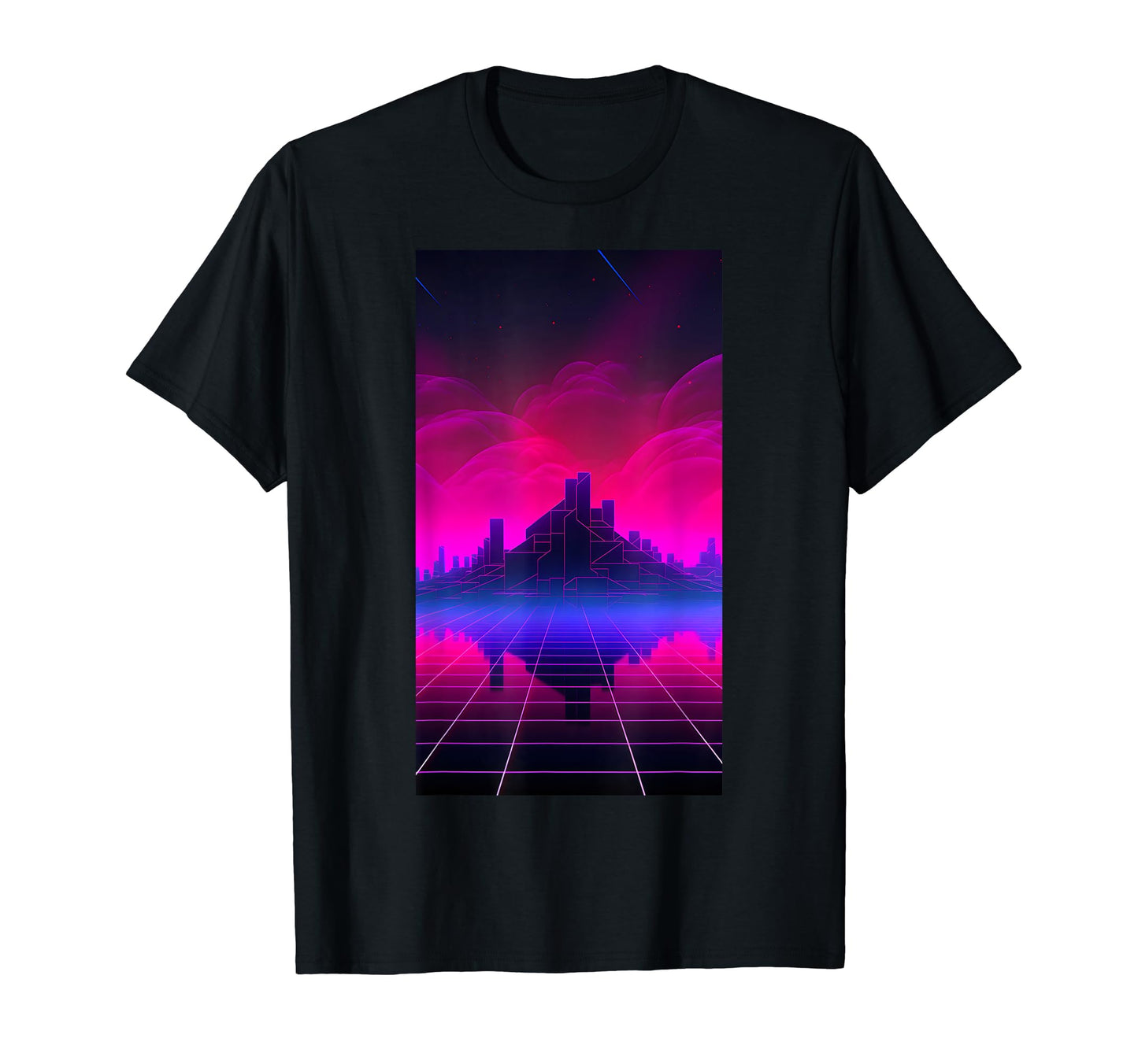 Retrowave 80S Vaporwave T-Shirt - Casual Everyday Wear for Adults - T-Shirt, Sweatshirt, Hoodie