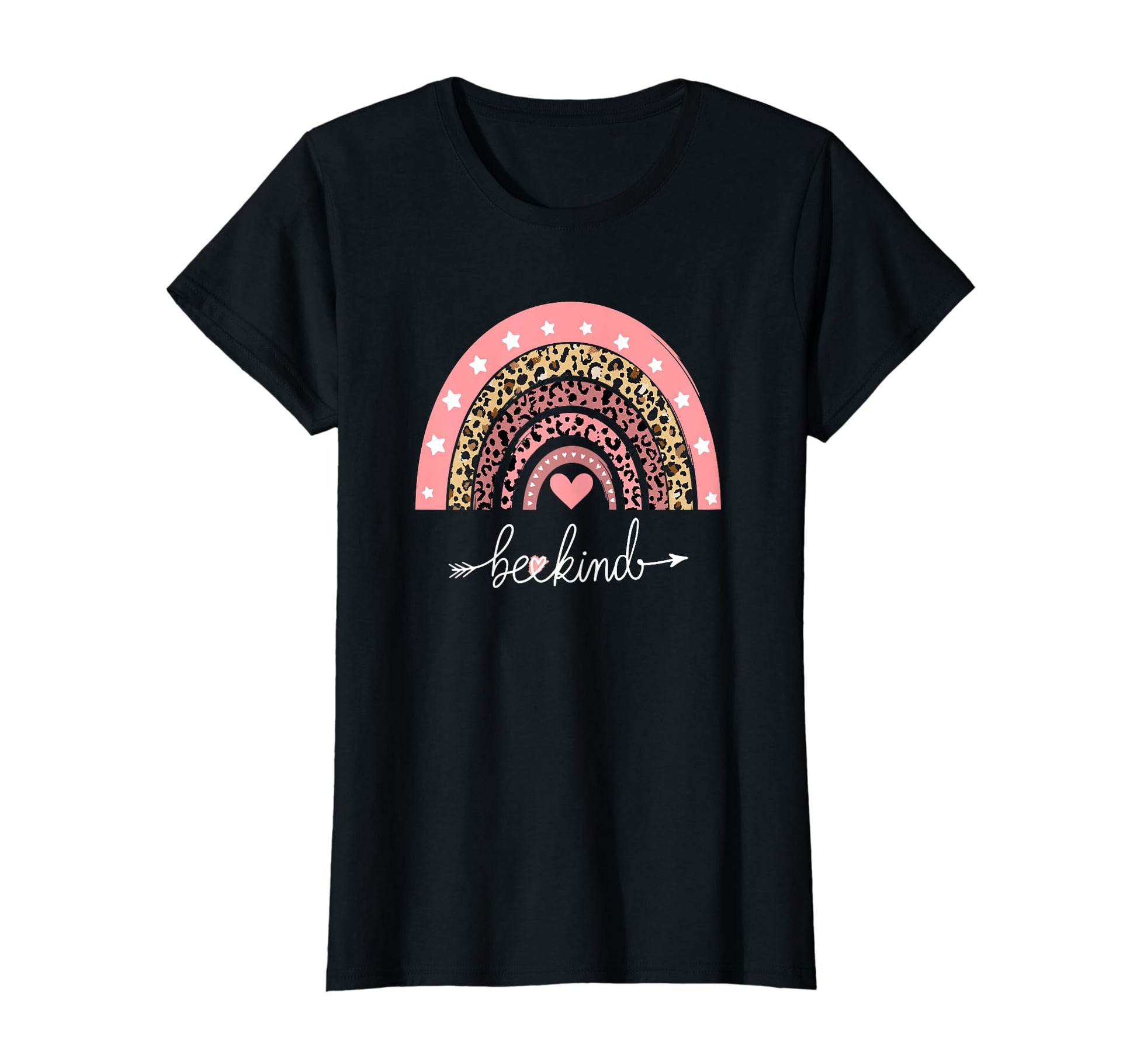 Womens Womens Be Kind Rainbow And T-Shirt - Fun Novelty Design Men Women - T-Shirt, Sweatshirt, Hoodie