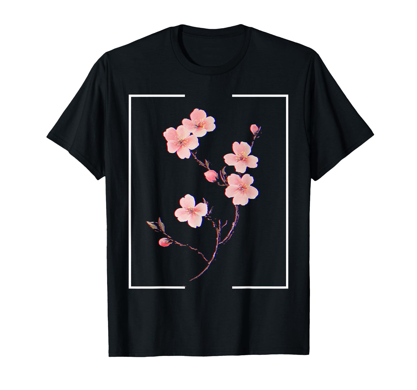 Cherry Blossom Japanese Aesthetic T-Shirt - Novelty Apparel Unisex - T-Shirt, Sweatshirt, Hoodie