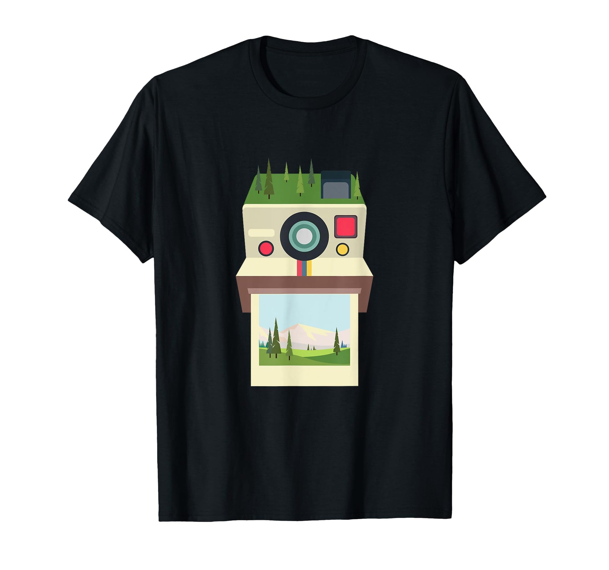 Instant Camera Nature Photo And Instant T-Shirt - Trendy Graphic Men Women - T-Shirt, Sweatshirt, Hoodie