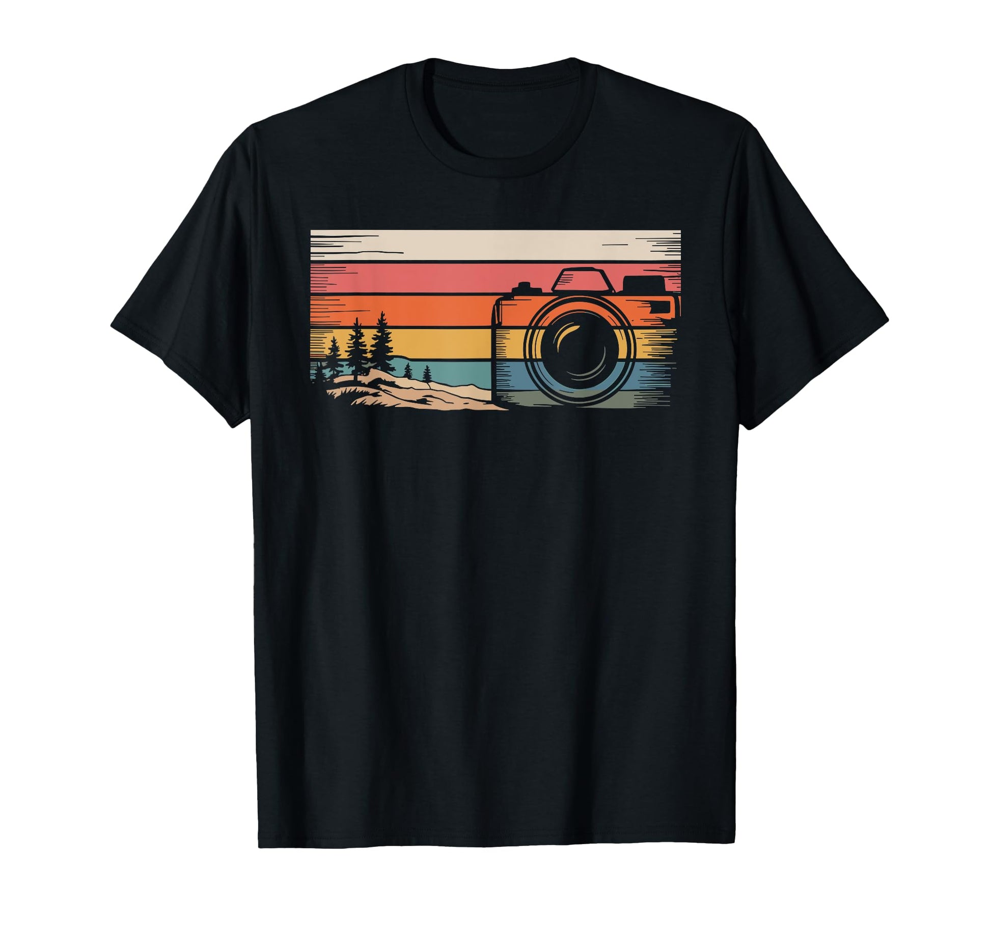 Photography Camera Photographer T-Shirt - Minimalist Print Men Women - T-Shirt, Sweatshirt, Hoodie
