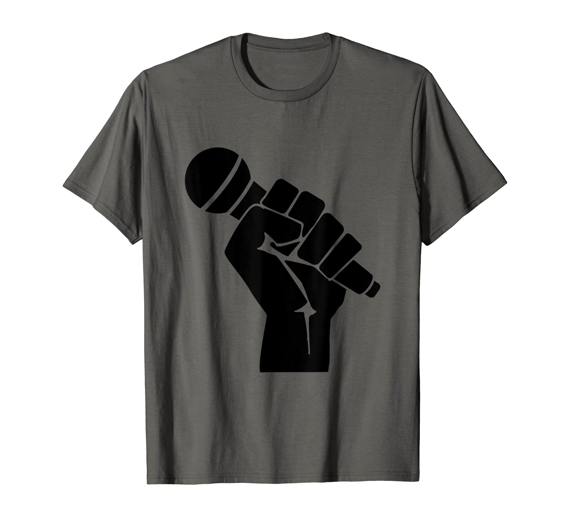 Mic Raise Old School Hip Hop Microphone T-Shirt - Novelty Apparel Men Women - T-Shirt, Sweatshirt, Hoodie