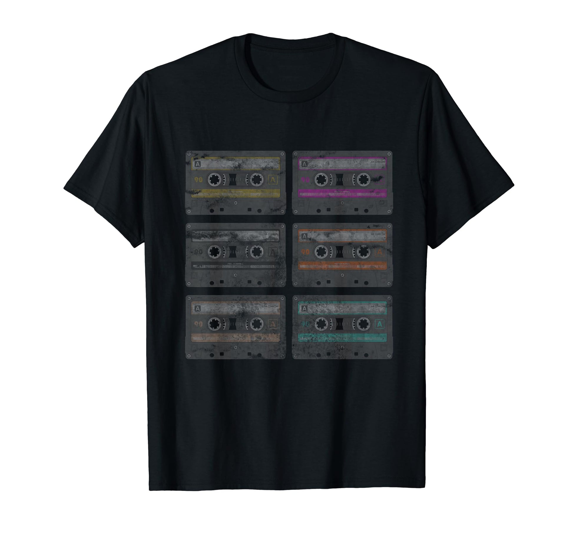 Grunge 90S Mixtape Concert T-Shirt - Casual Everyday Wear for Adults - T-Shirt, Sweatshirt, Hoodie