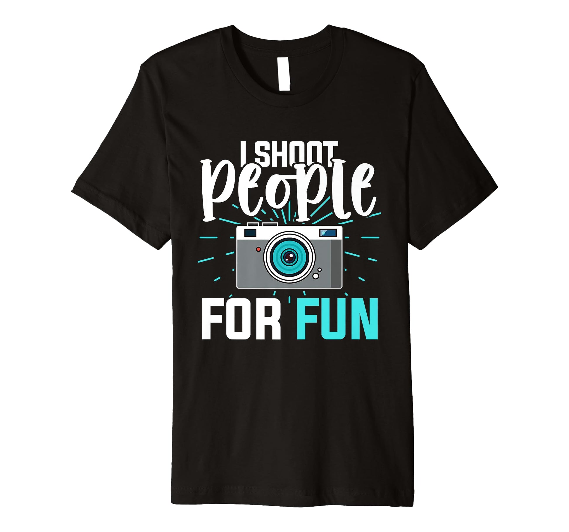 Photo Camera Photographer Flash People T-Shirt - Graphic Print Men Women - T-Shirt, Sweatshirt, Hoodie