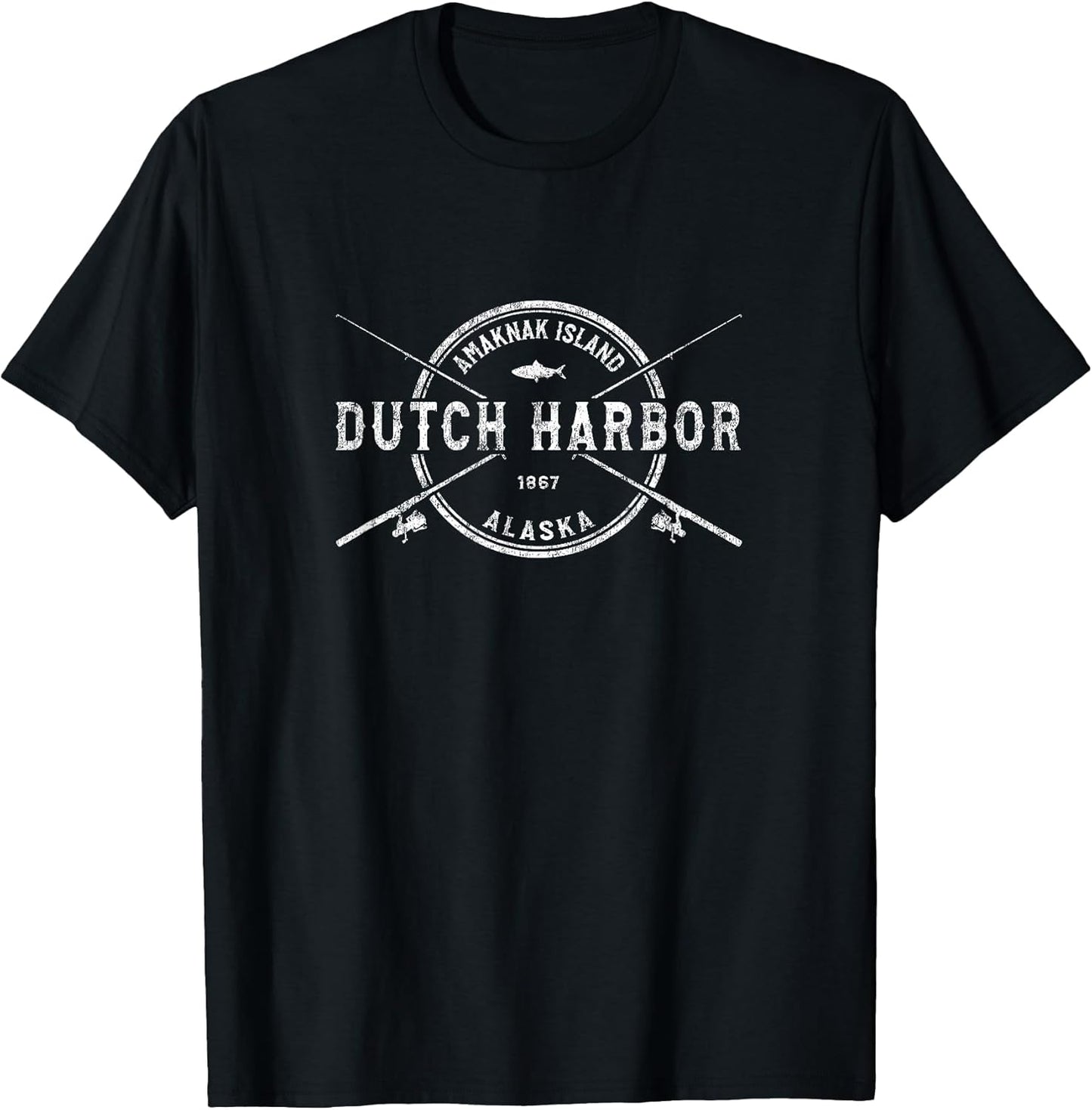 Dutch Harbor Alaska Fishing - Adult & Kids T-Shirts, Sweatshirts & Hoodies apparel design preview 1