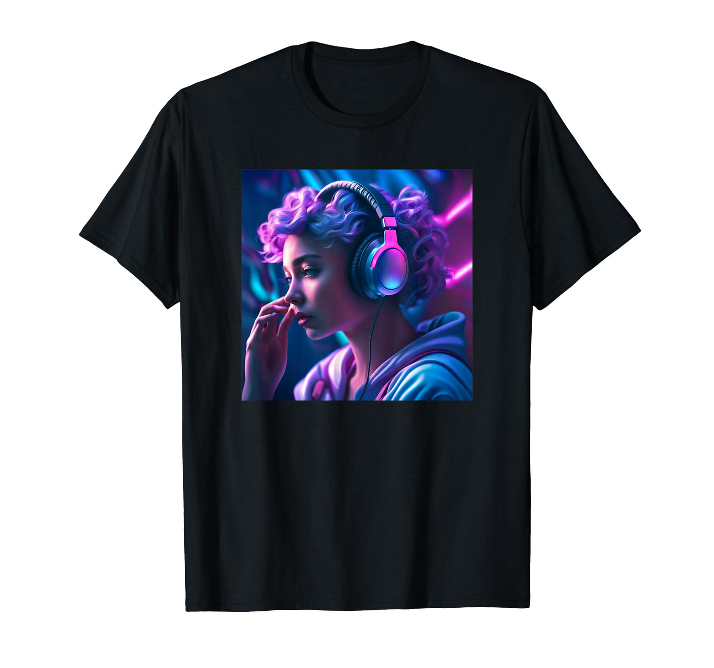 Anime Gamer Music Vaporwave T-Shirt - Fun Novelty Design Men Women - T-Shirt, Sweatshirt, Hoodie