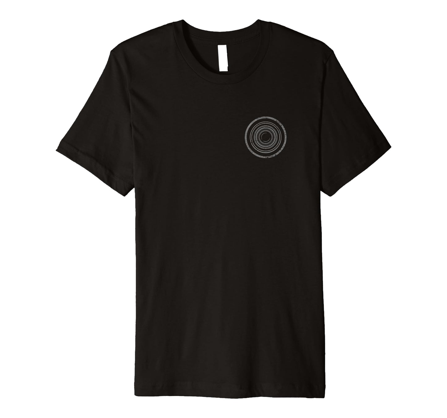 Minimalist Subtle Camera Lens Funny T-Shirt - Minimalist Print Unisex - T-Shirt, Sweatshirt, Hoodie