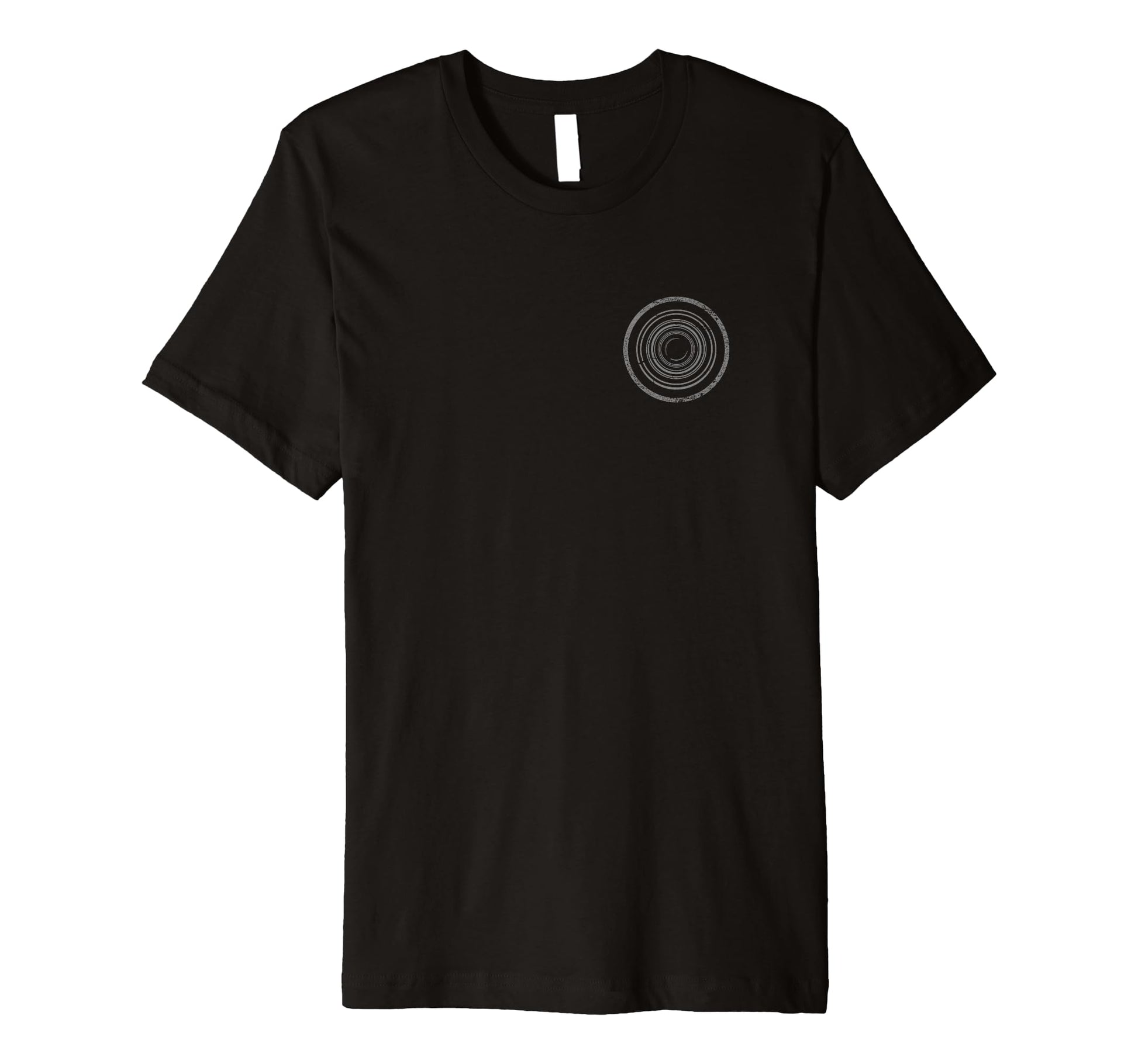 Minimalist Subtle Camera Lens Funny T-Shirt - Minimalist Print Unisex - T-Shirt, Sweatshirt, Hoodie