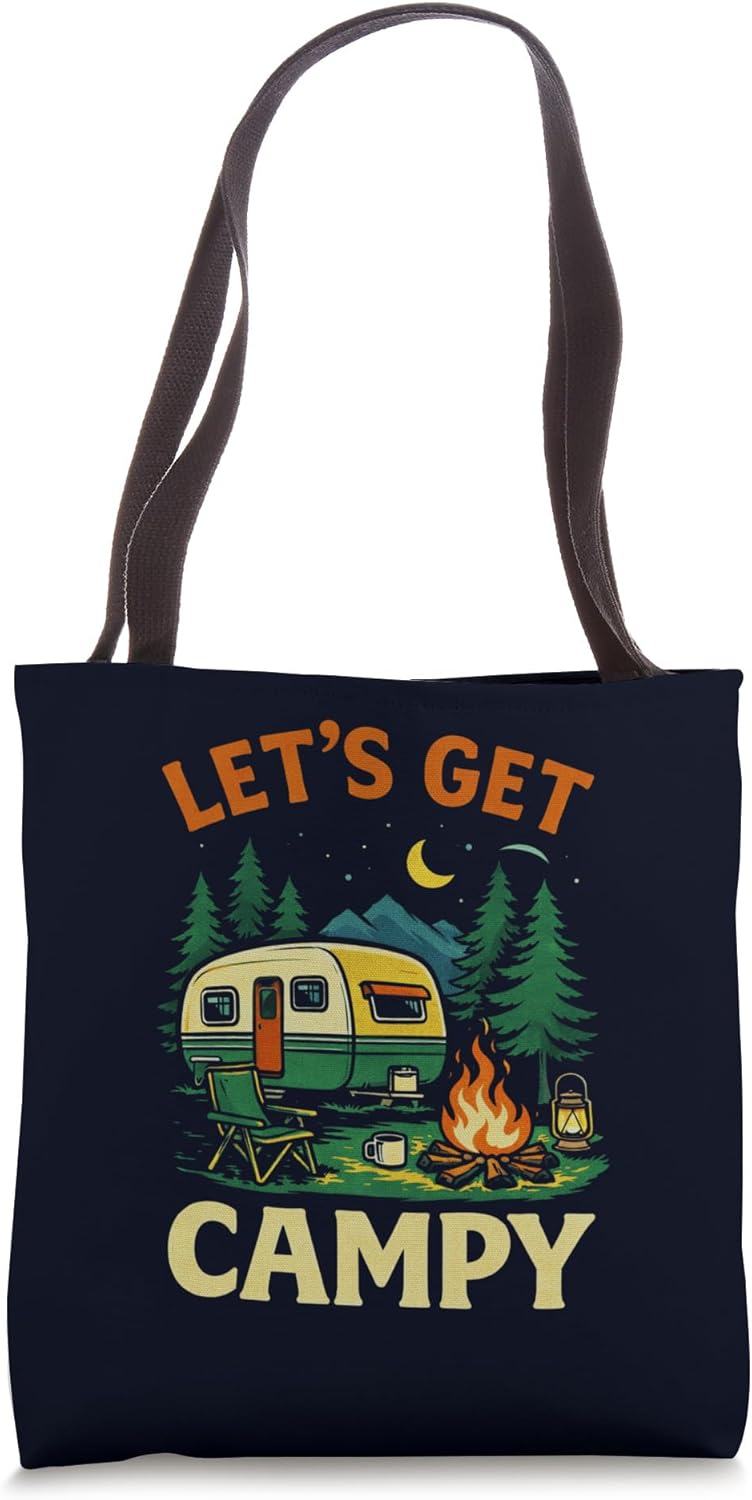 Camping Trailer Campfire Outdoor Humor Hub - Adult & Kids T-Shirts, Sweatshirts & Hoodies apparel design preview 1